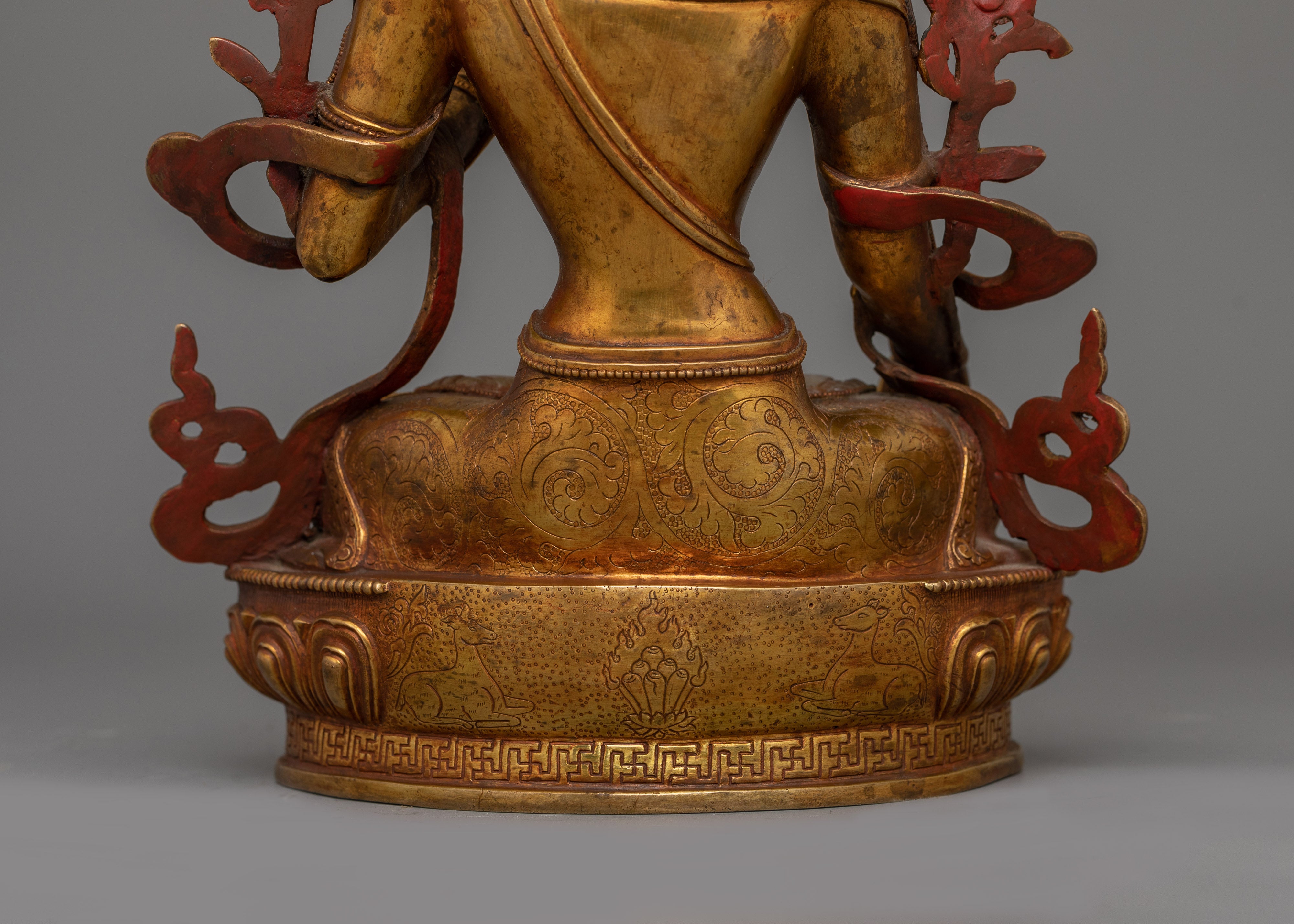 Buddhist Sculpture of White Tara | Symbol of Compassion and Enlightenment