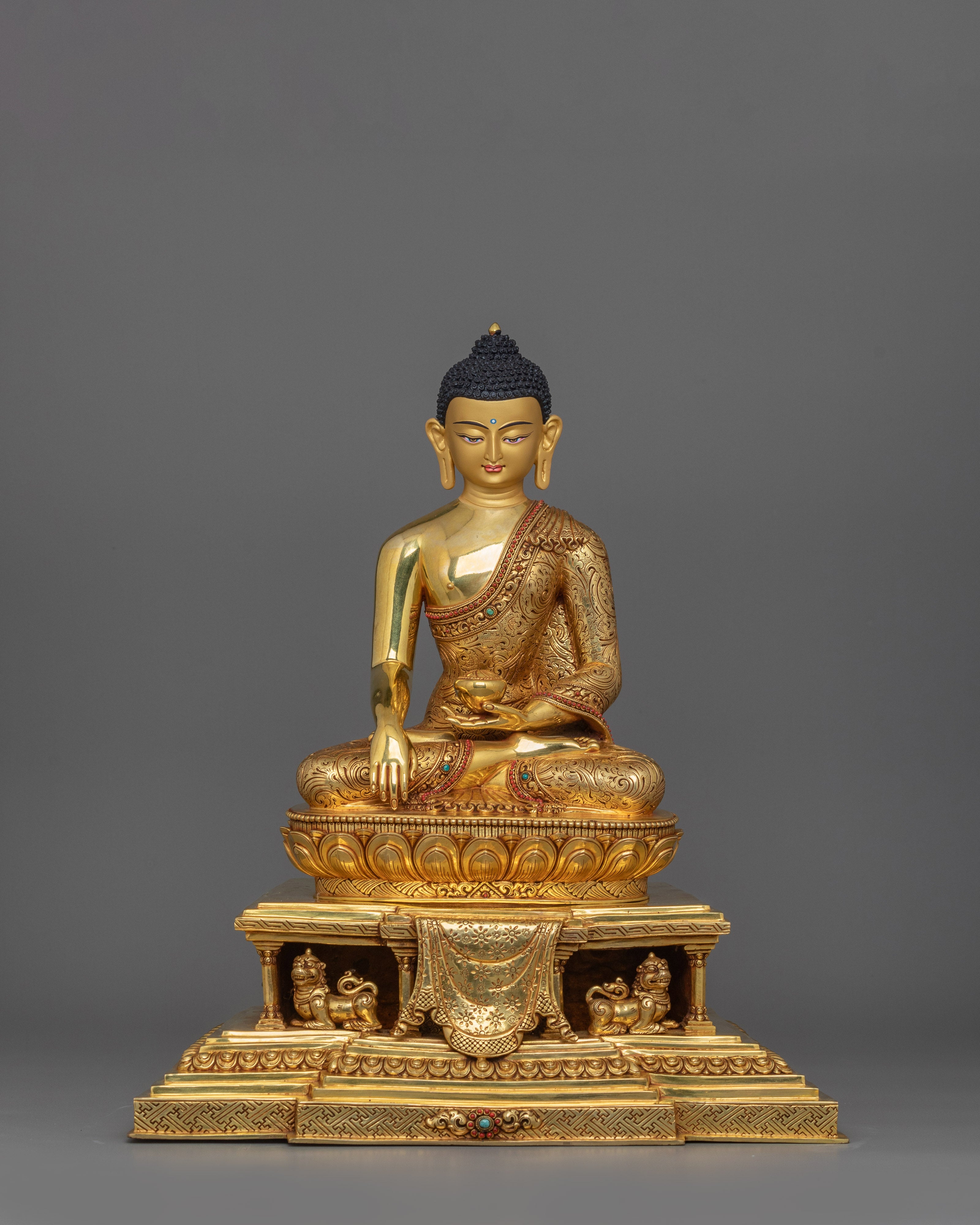 Enlightenment Guru Buddha Shakyamuni Statue | The Embodiment of Peace