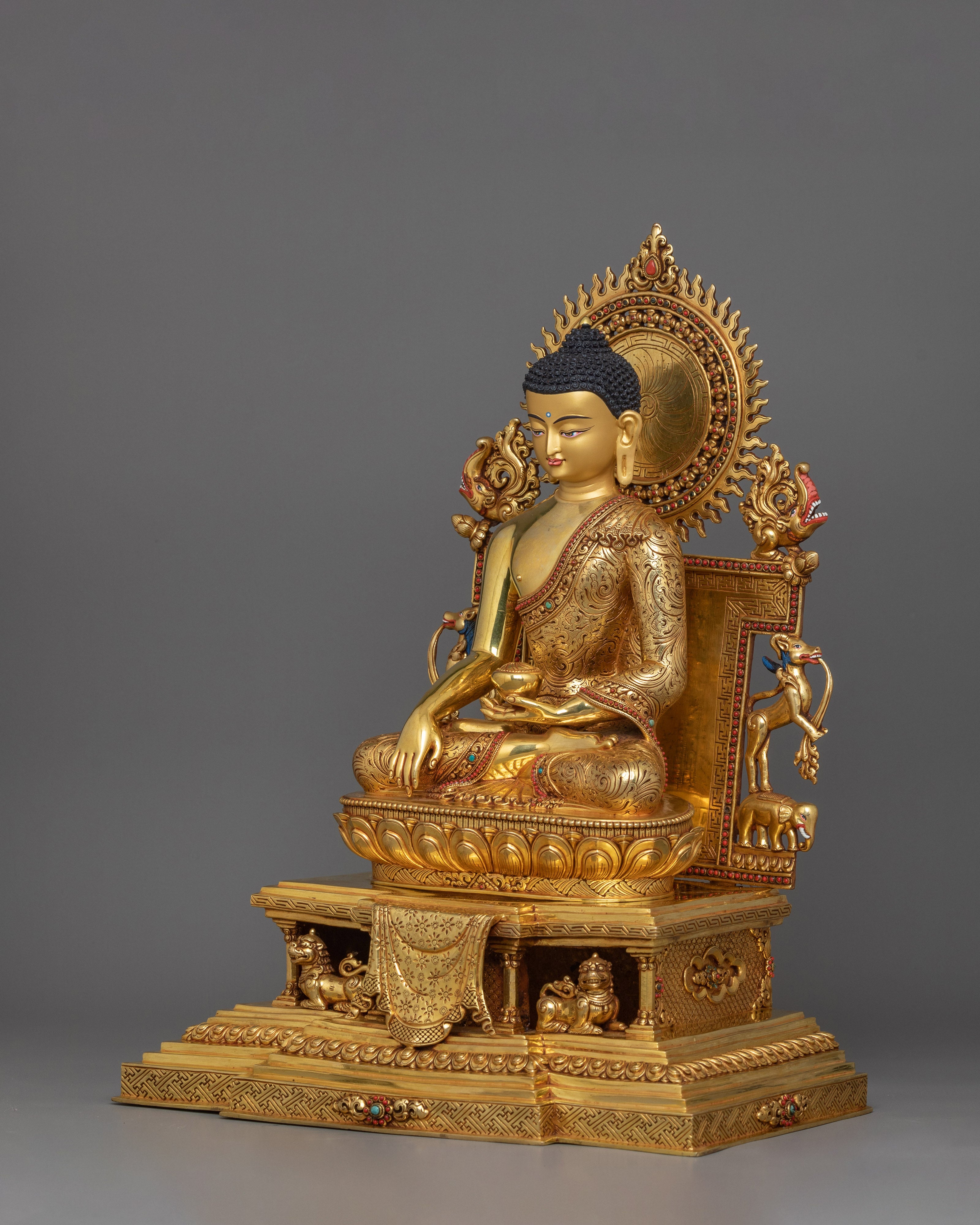 Enlightenment Guru Buddha Shakyamuni Statue | The Embodiment of Peace