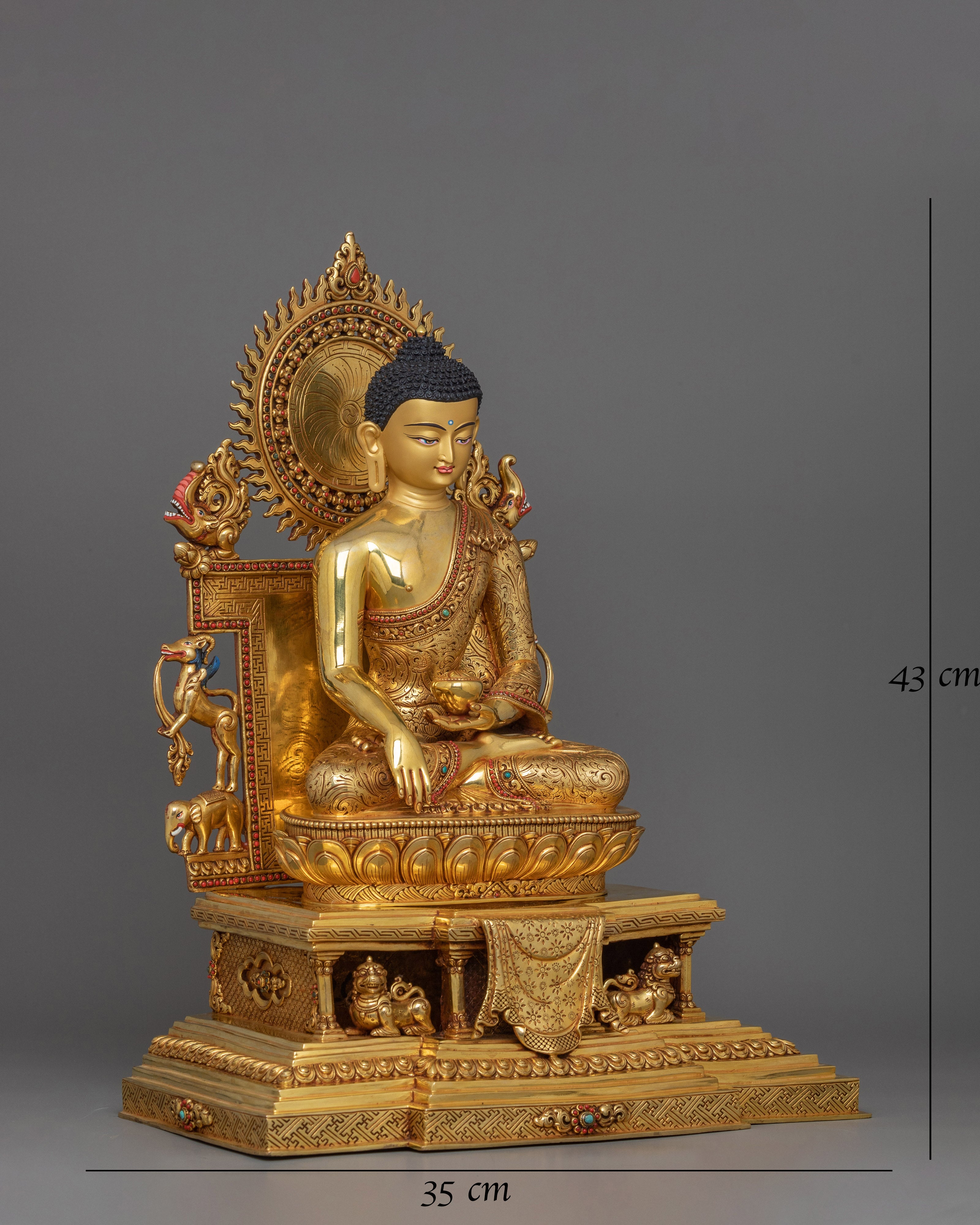 Enlightenment Guru Buddha Shakyamuni Statue