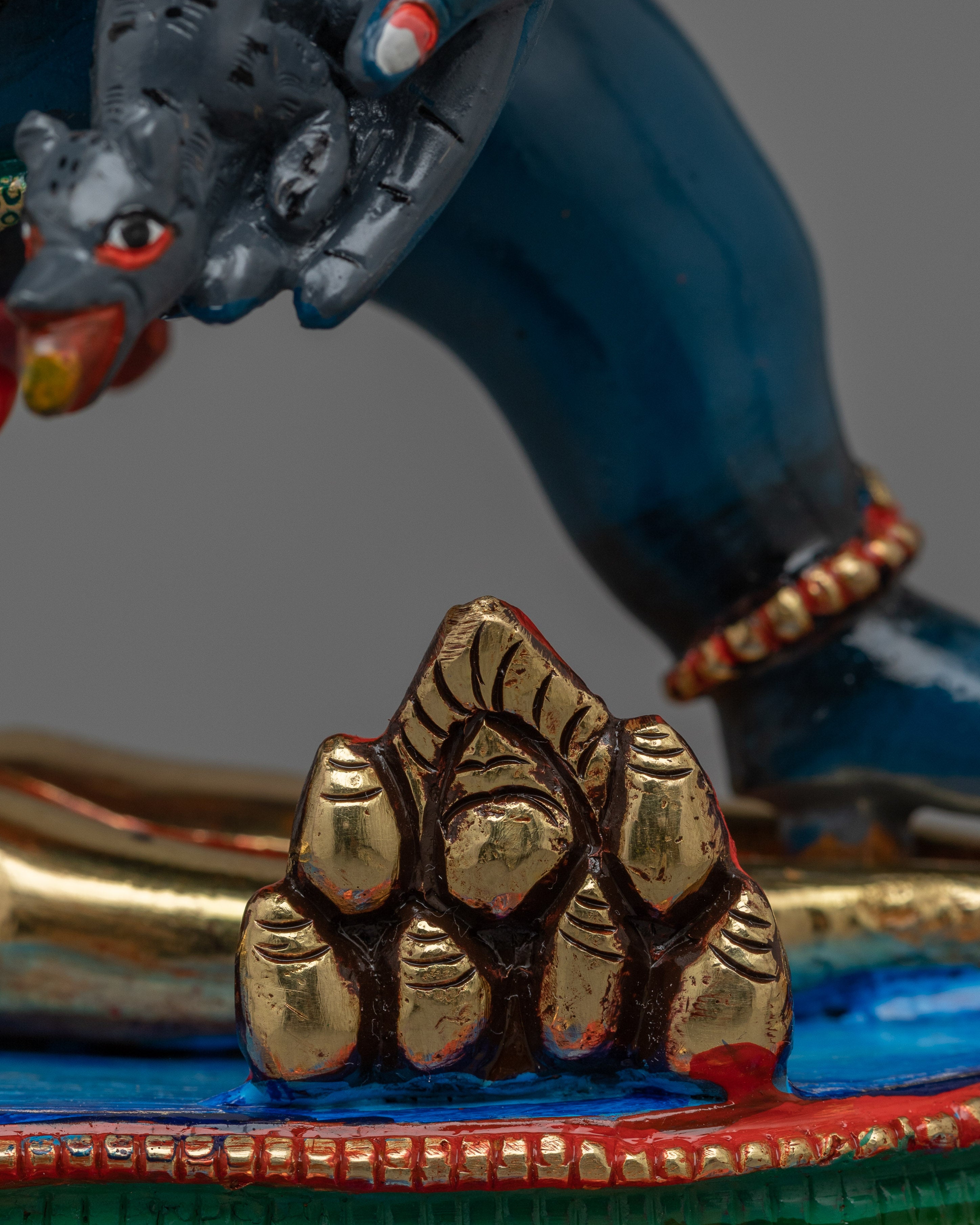 Wealth Deity Black Dzambhala Statue | A Symbol of Prosperity