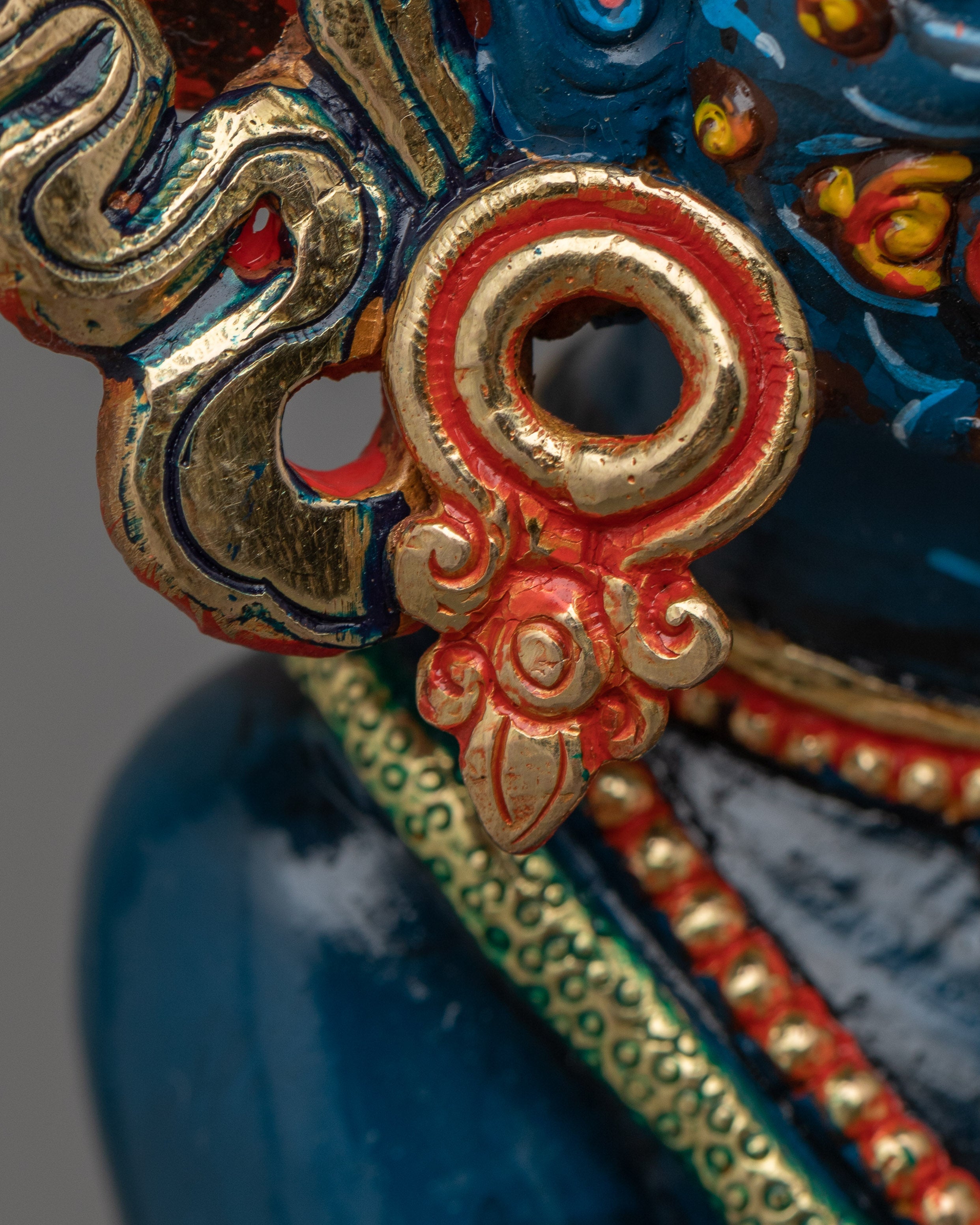 Wealth Deity Black Dzambhala Statue | A Symbol of Prosperity