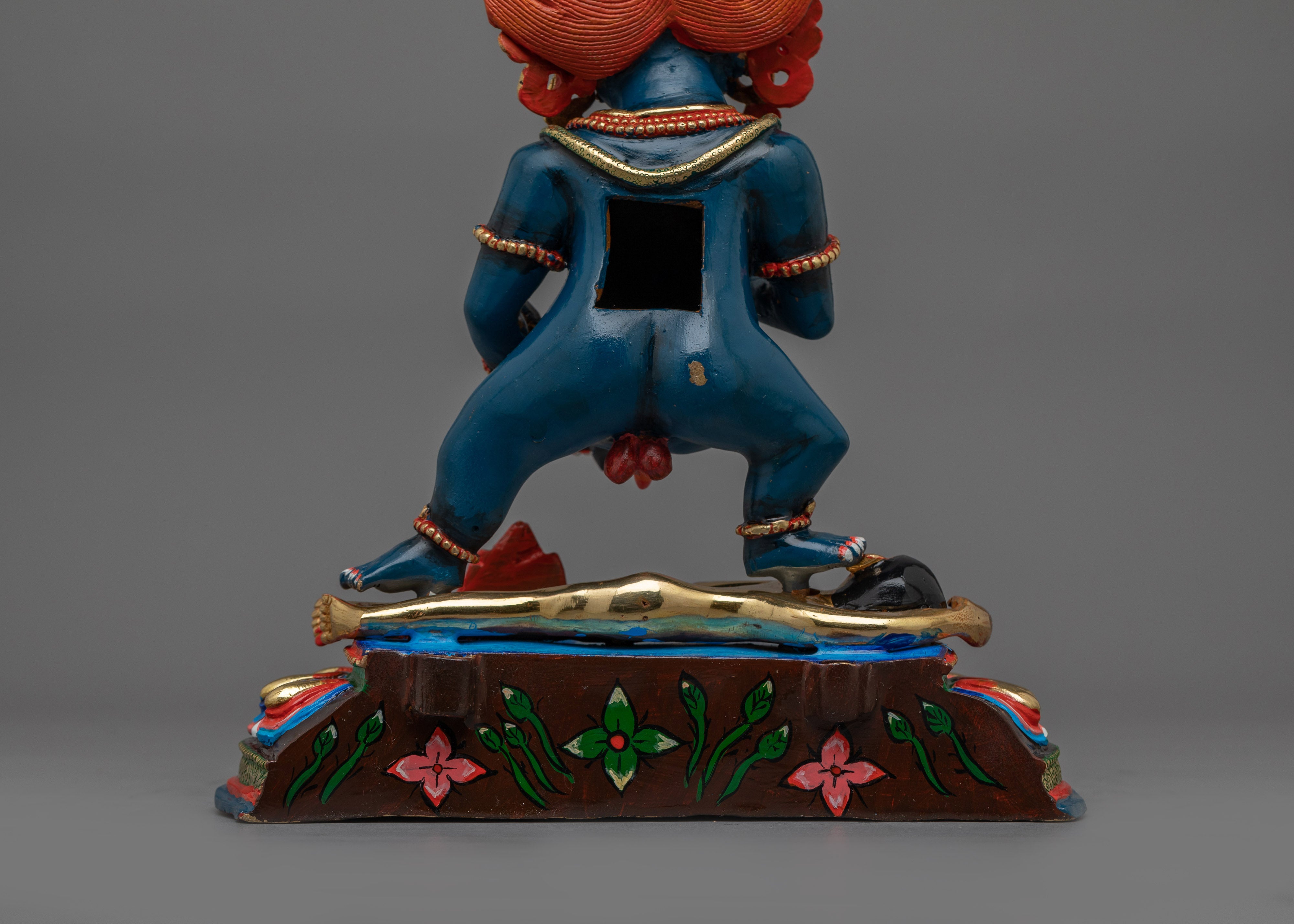 Wealth Deity Black Dzambhala Statue | A Symbol of Prosperity