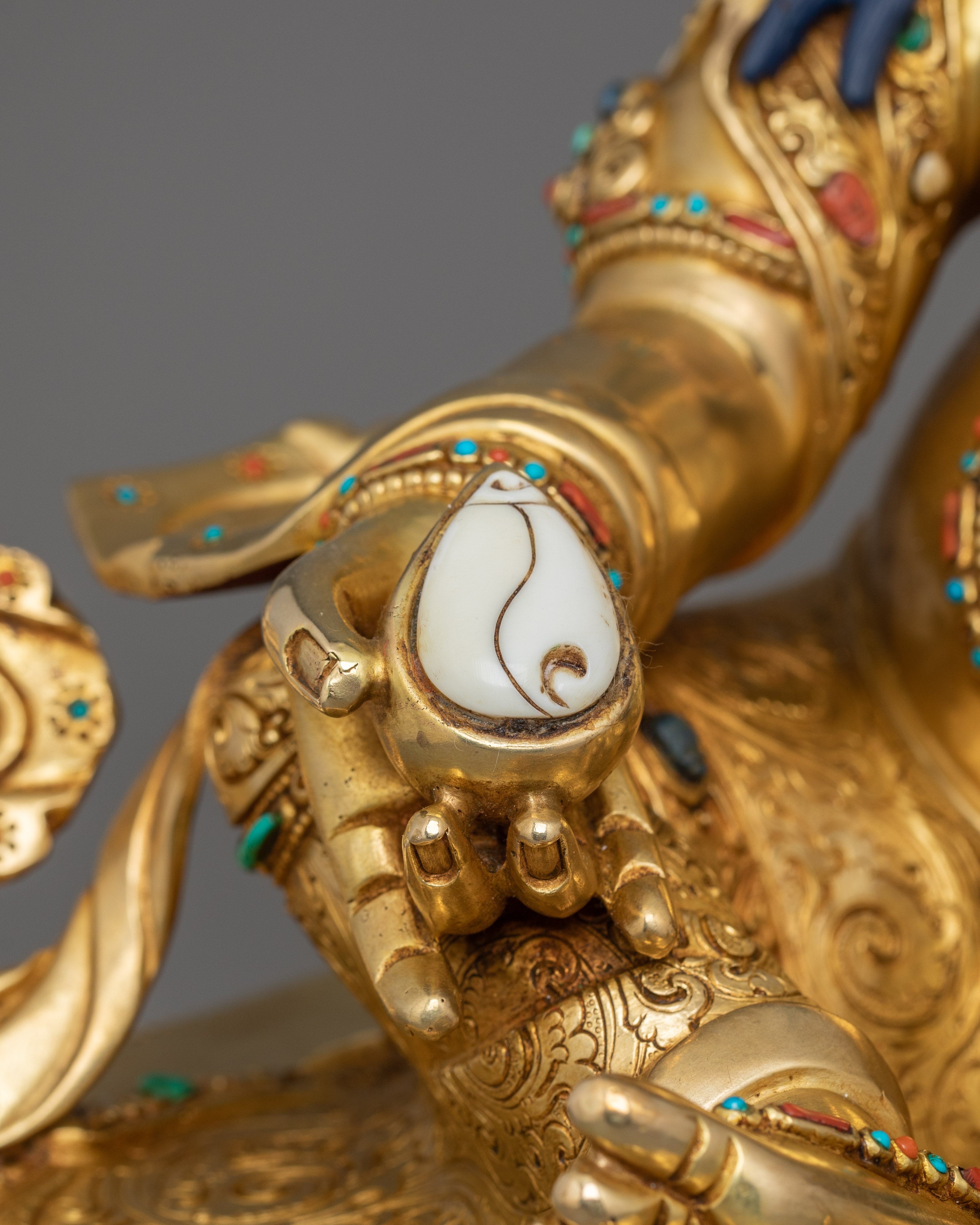 Spiritual Wealth God Dzambhala Statue | Symbol of Tantric Mastery