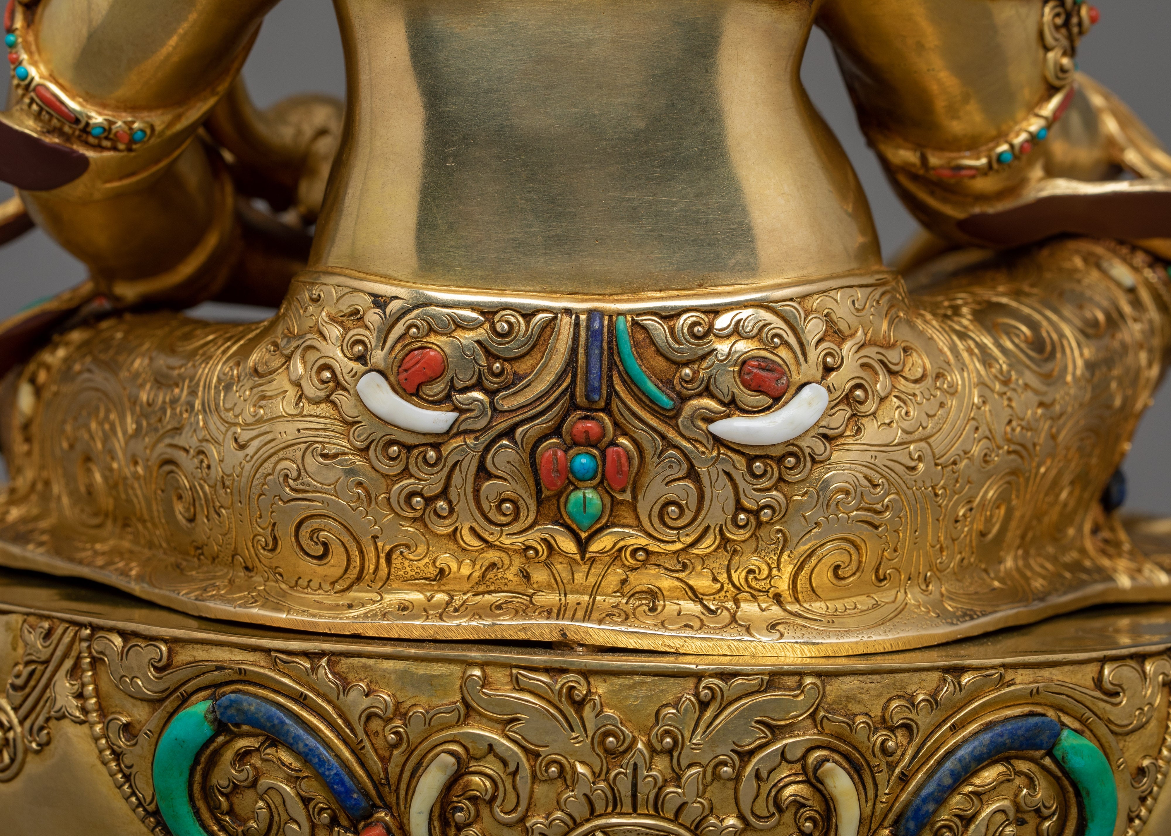 Spiritual Wealth God Dzambhala Statue | Symbol of Tantric Mastery