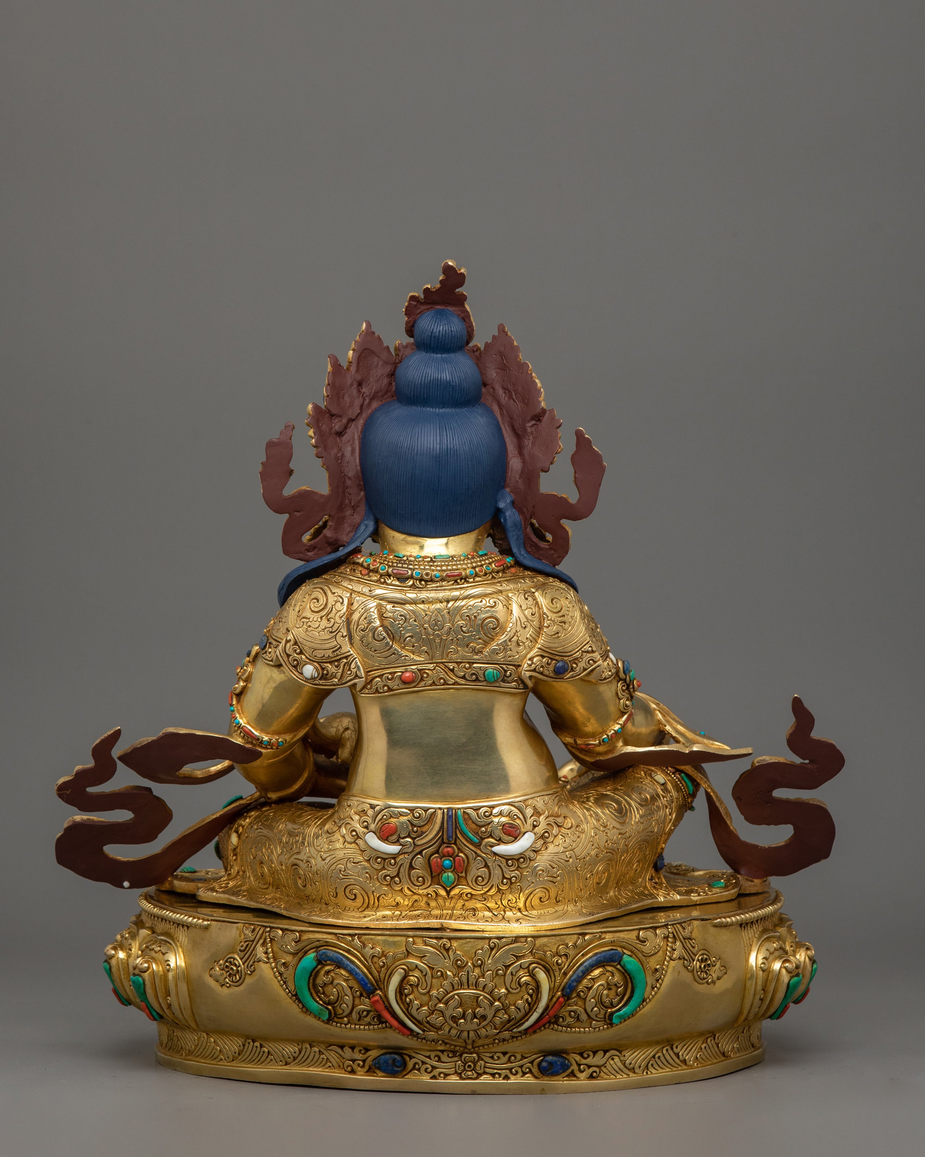 Spiritual Wealth God Dzambhala Statue | Symbol of Tantric Mastery