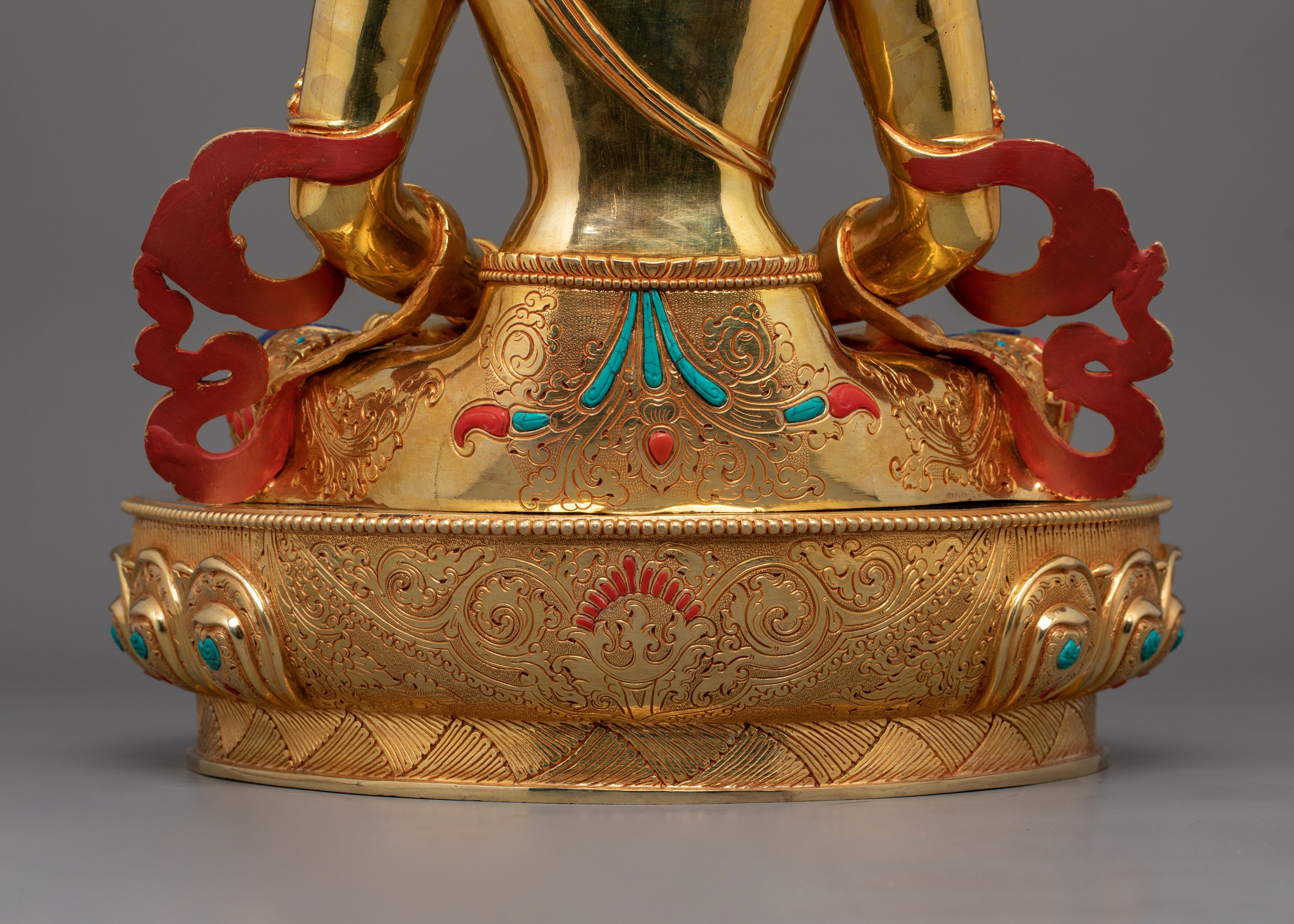 Handmade Sculpture of Longevity Deity Amitayus | The Buddha of Spiritual Vitality