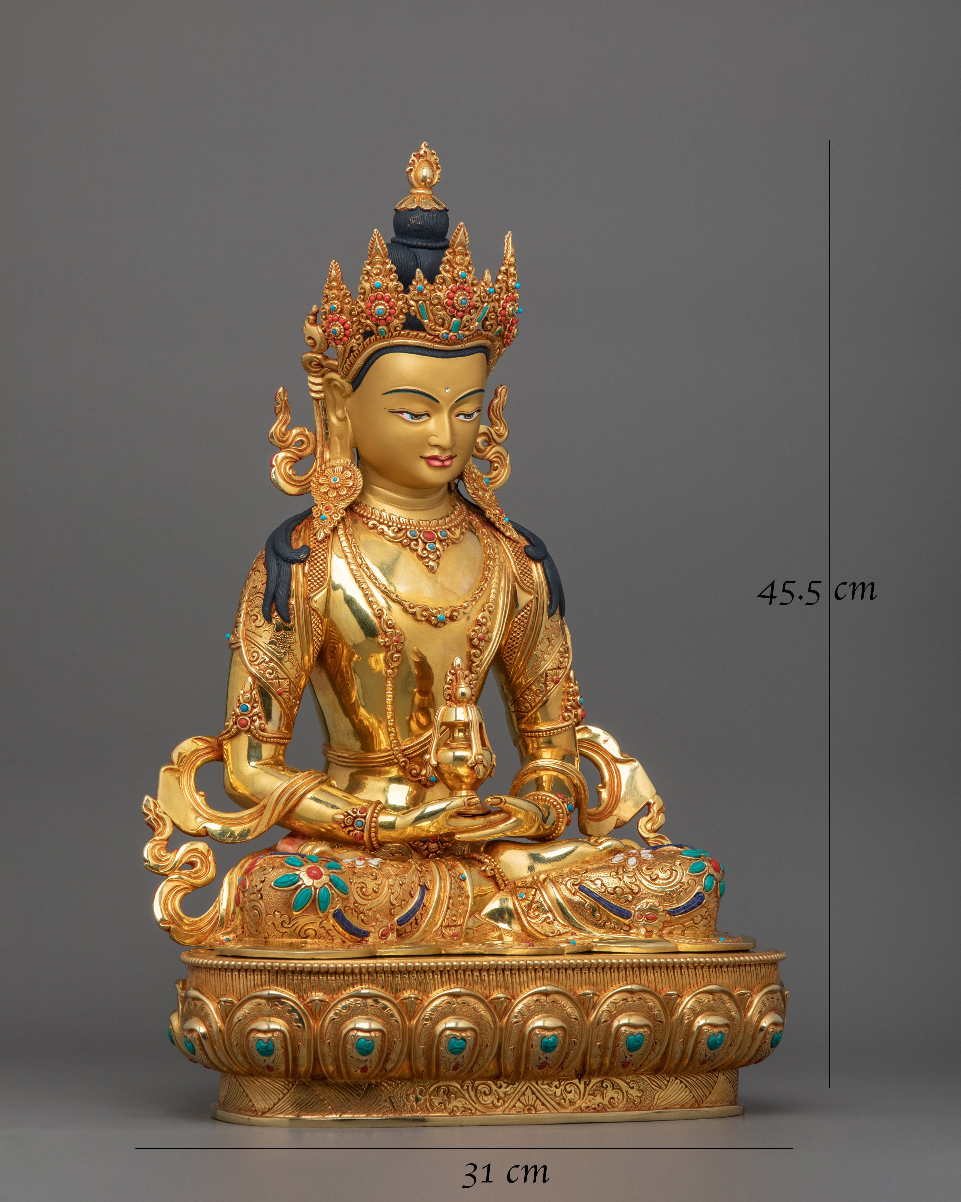 handmade-sculpture-of-longevity-deity-amitayus