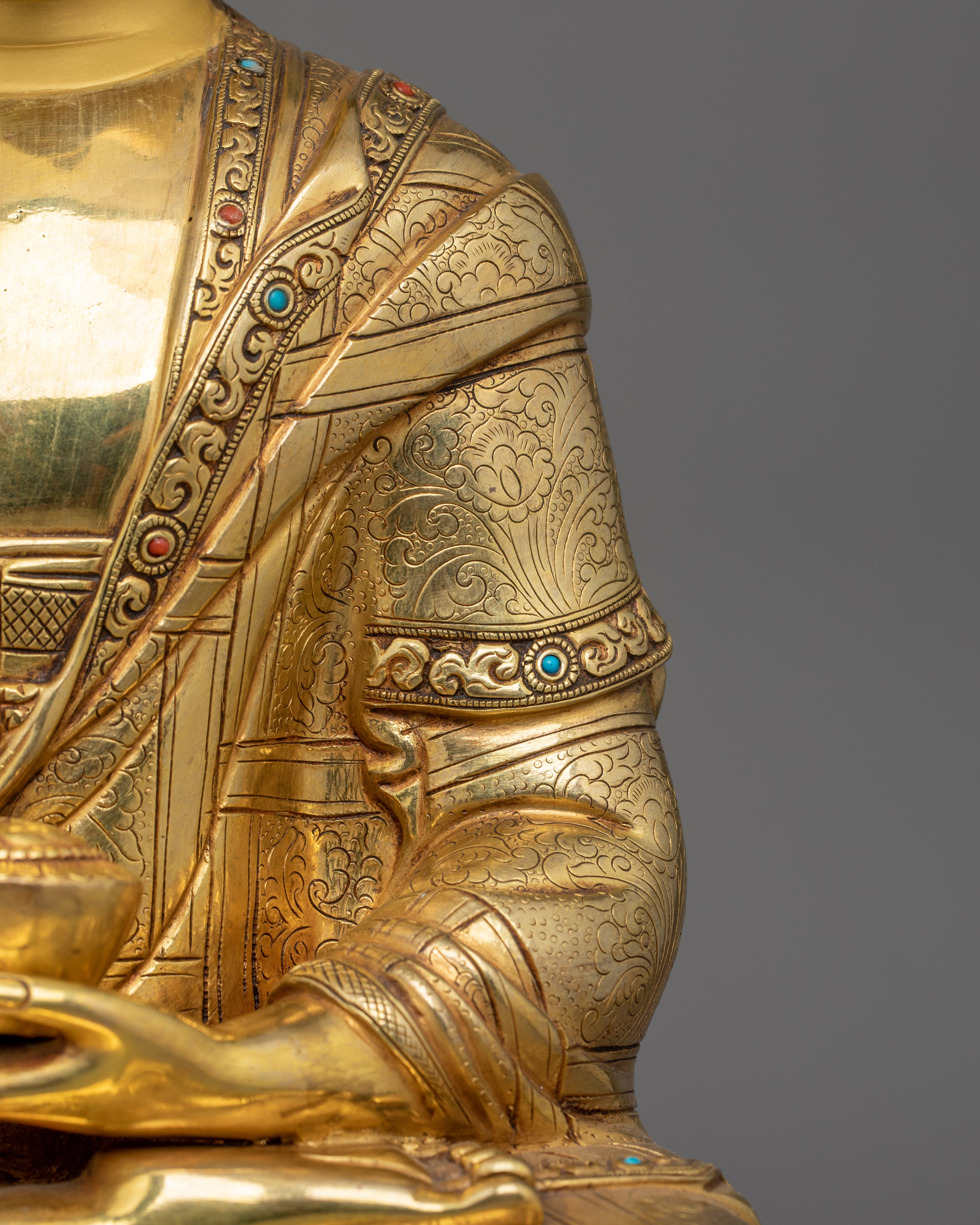 Handcrafted Figurine of Meditating Buddha Shakyamuni | The Path to Enlightenment