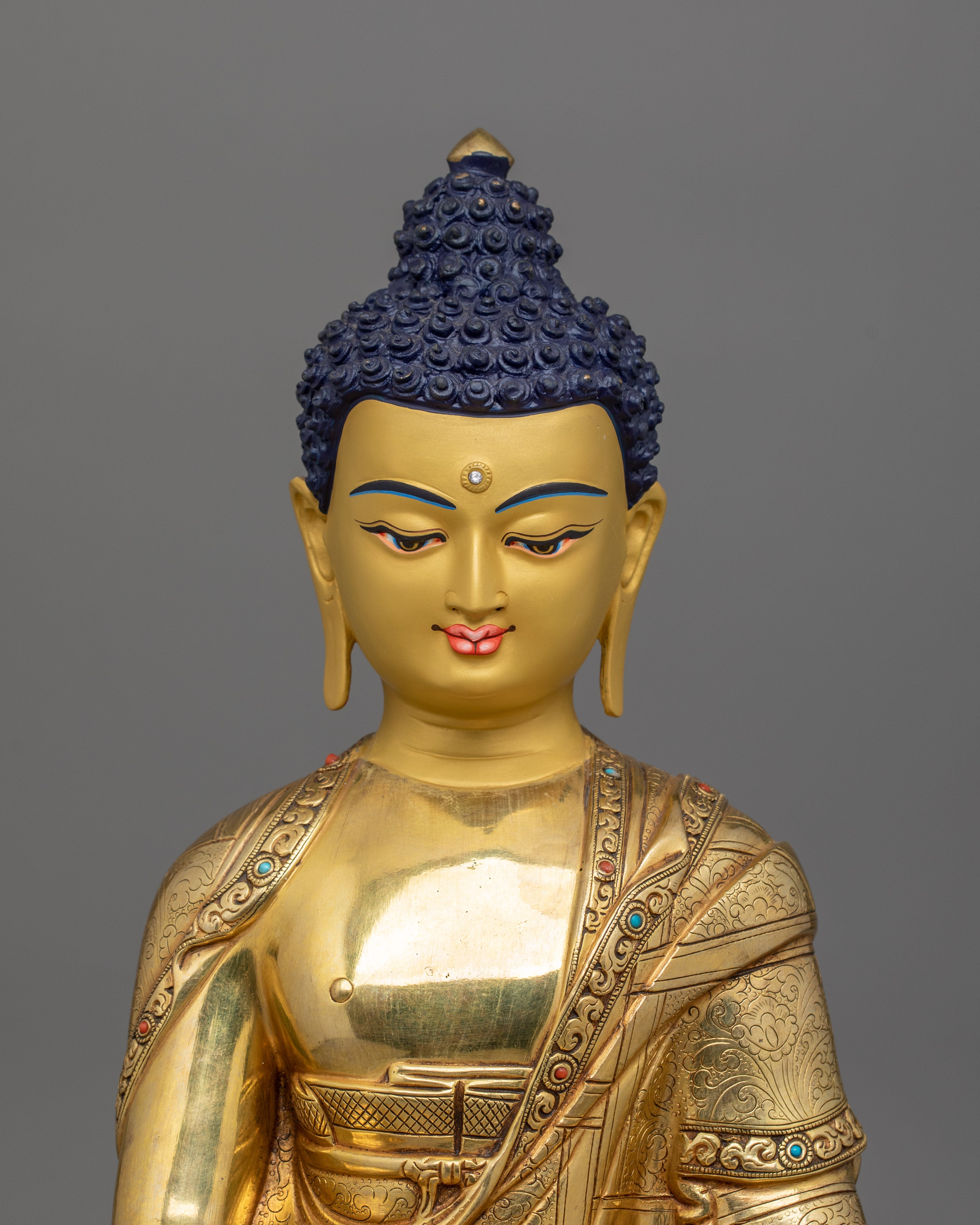 Handcrafted Figurine of Meditating Buddha Shakyamuni | The Path to Enlightenment