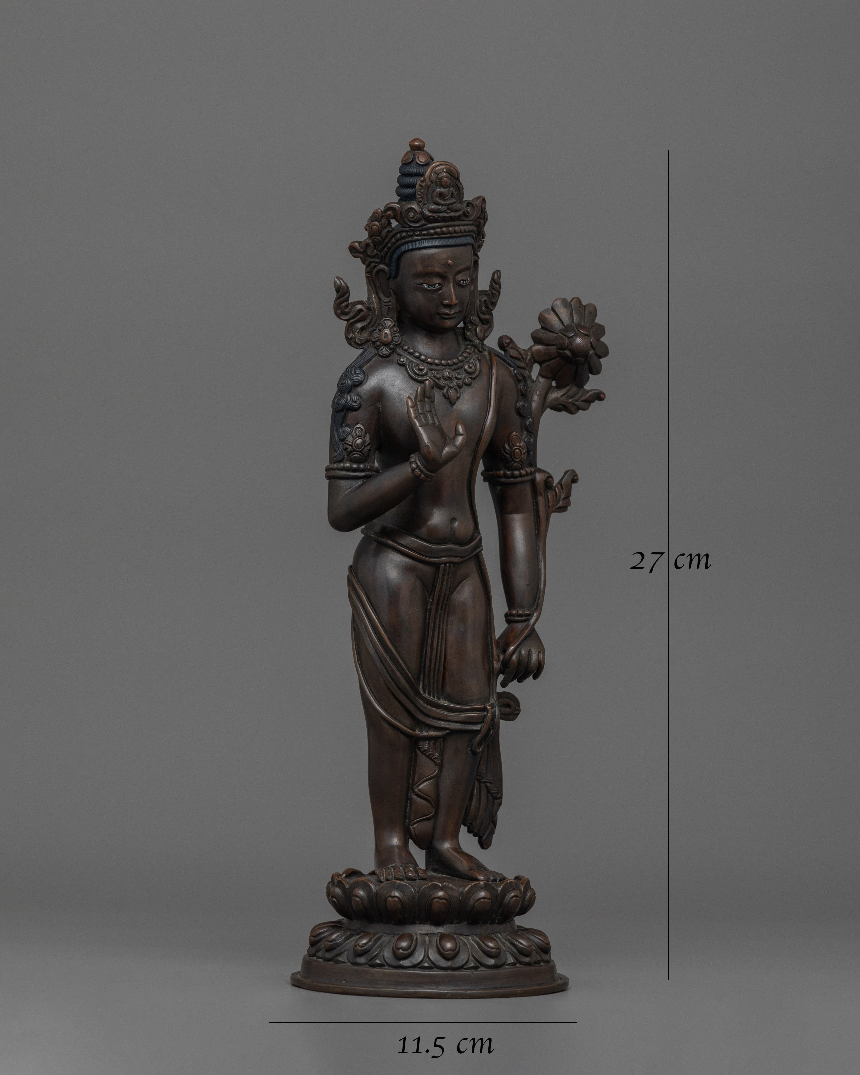 Standing Lokeshwor sculpture