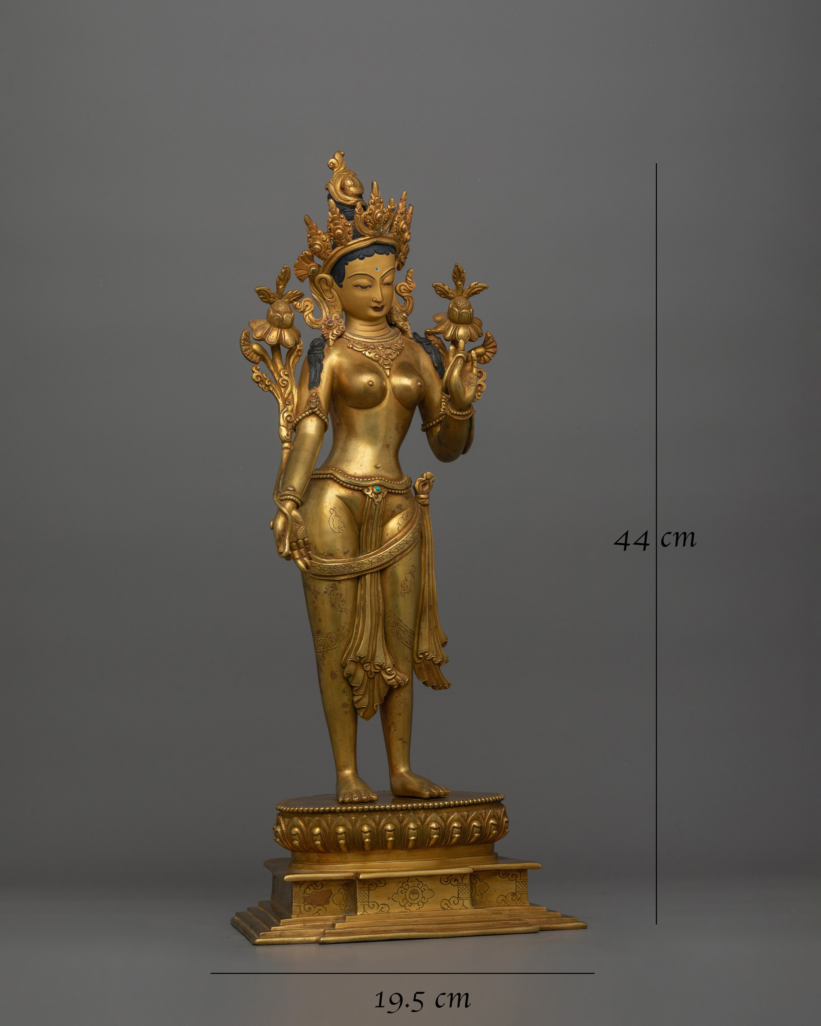 Beautiful Standing Green Tara
