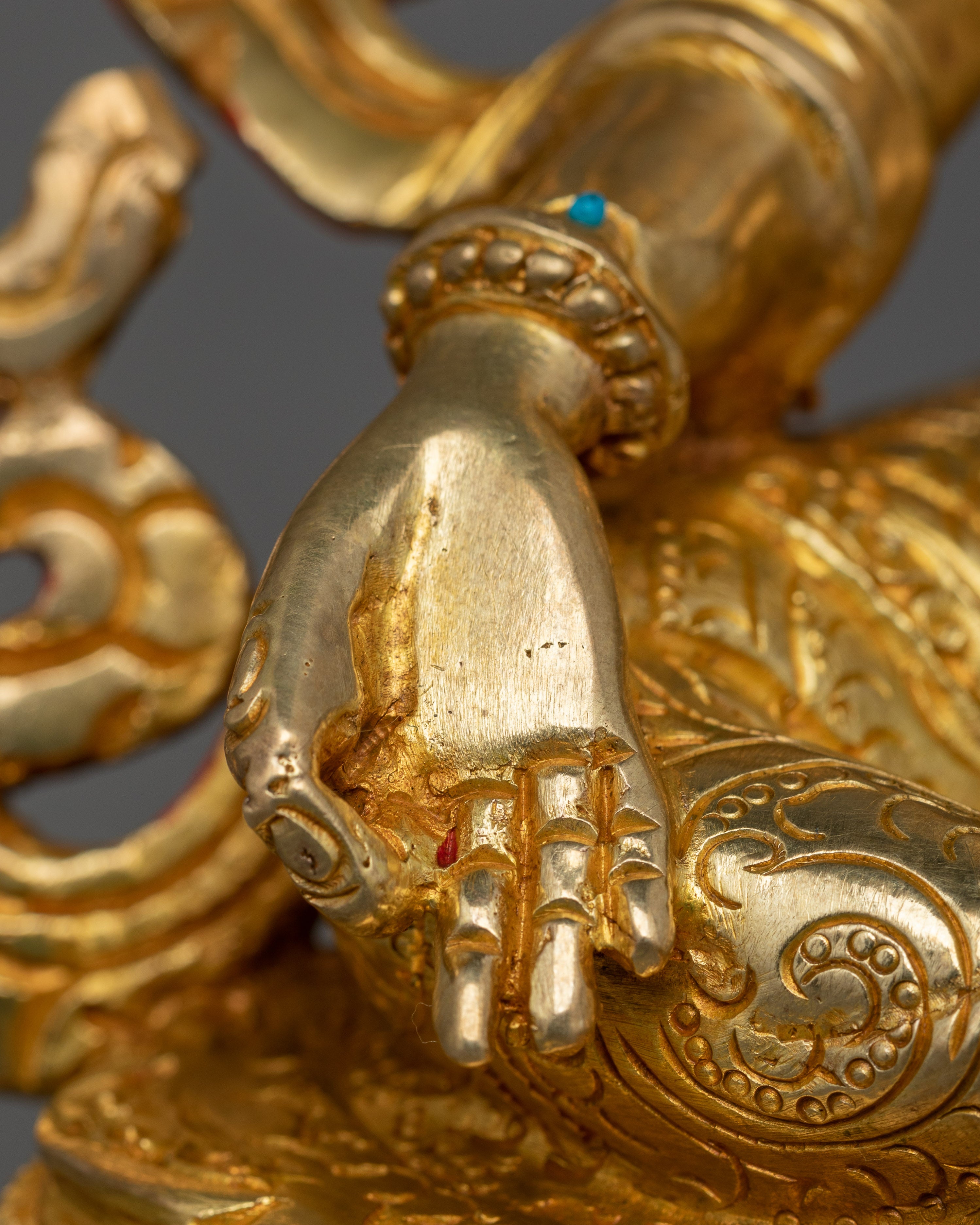 Green Tara Compassionate Buddhist Deity Figurine | Buddhist Art for Spiritual Growth