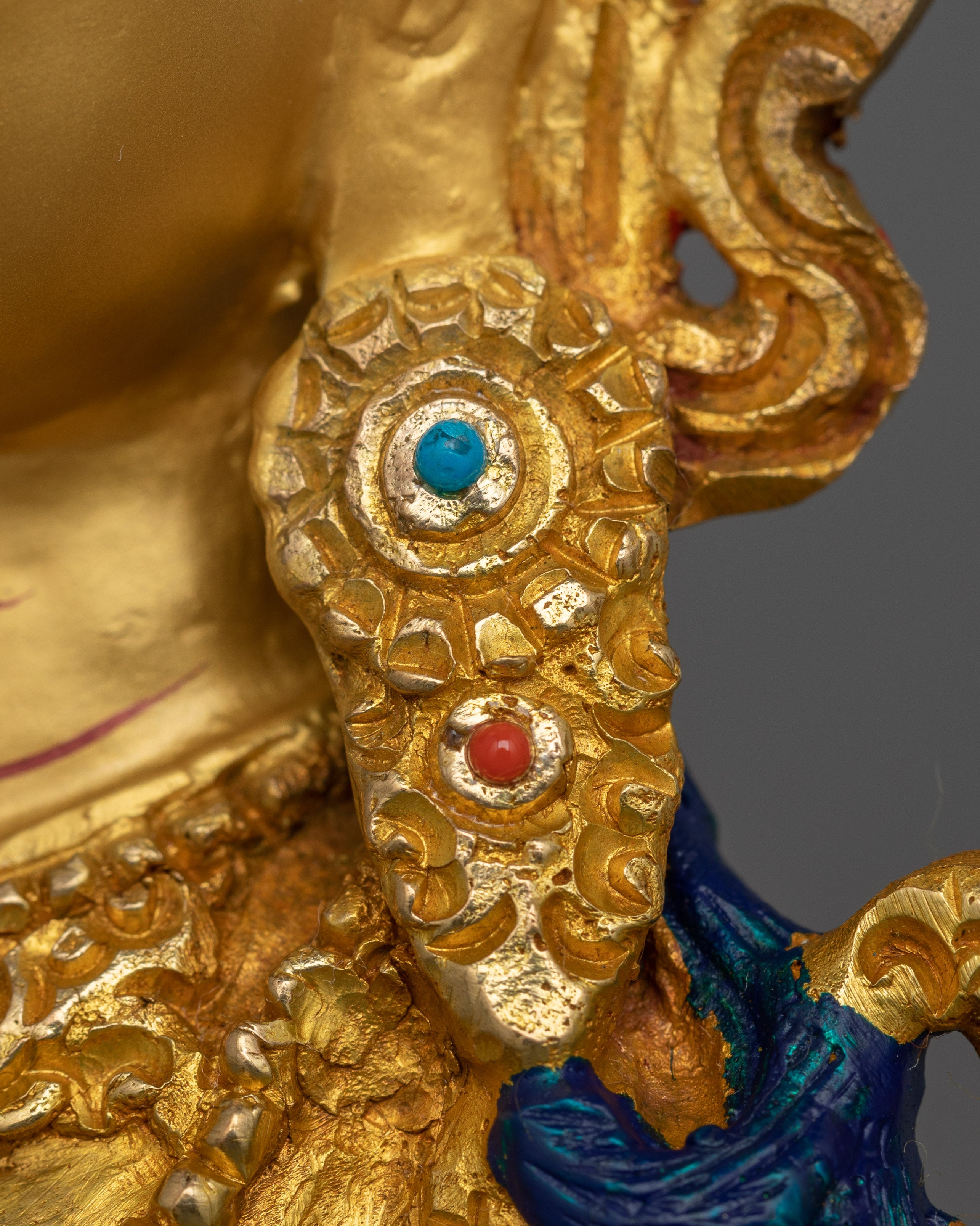 Green Tara Compassionate Buddhist Deity Figurine | Buddhist Art for Spiritual Growth