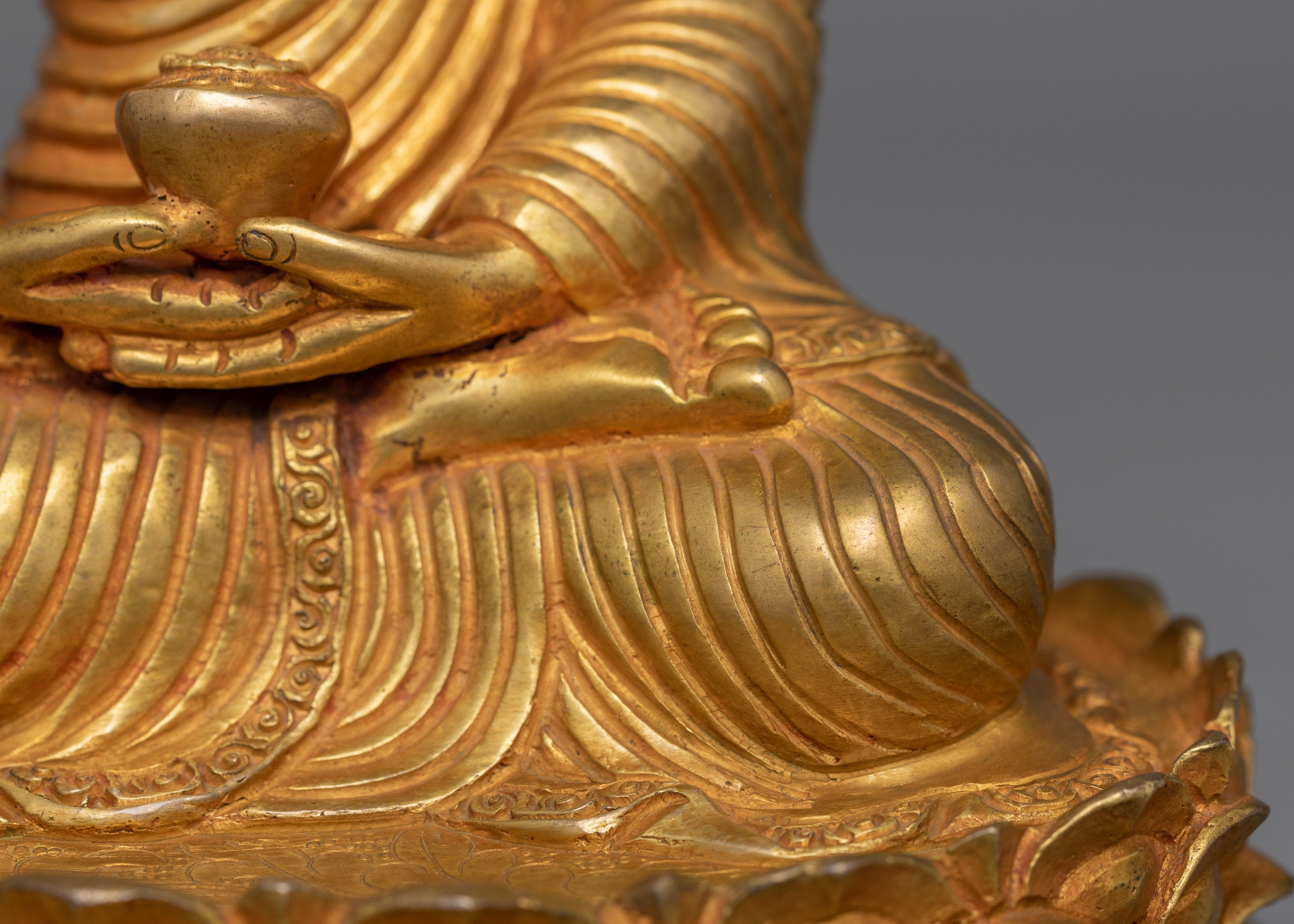 Sukhavati (Pure Land) Buddha Amitabha Statue | Guide to Enlightenment and Peace