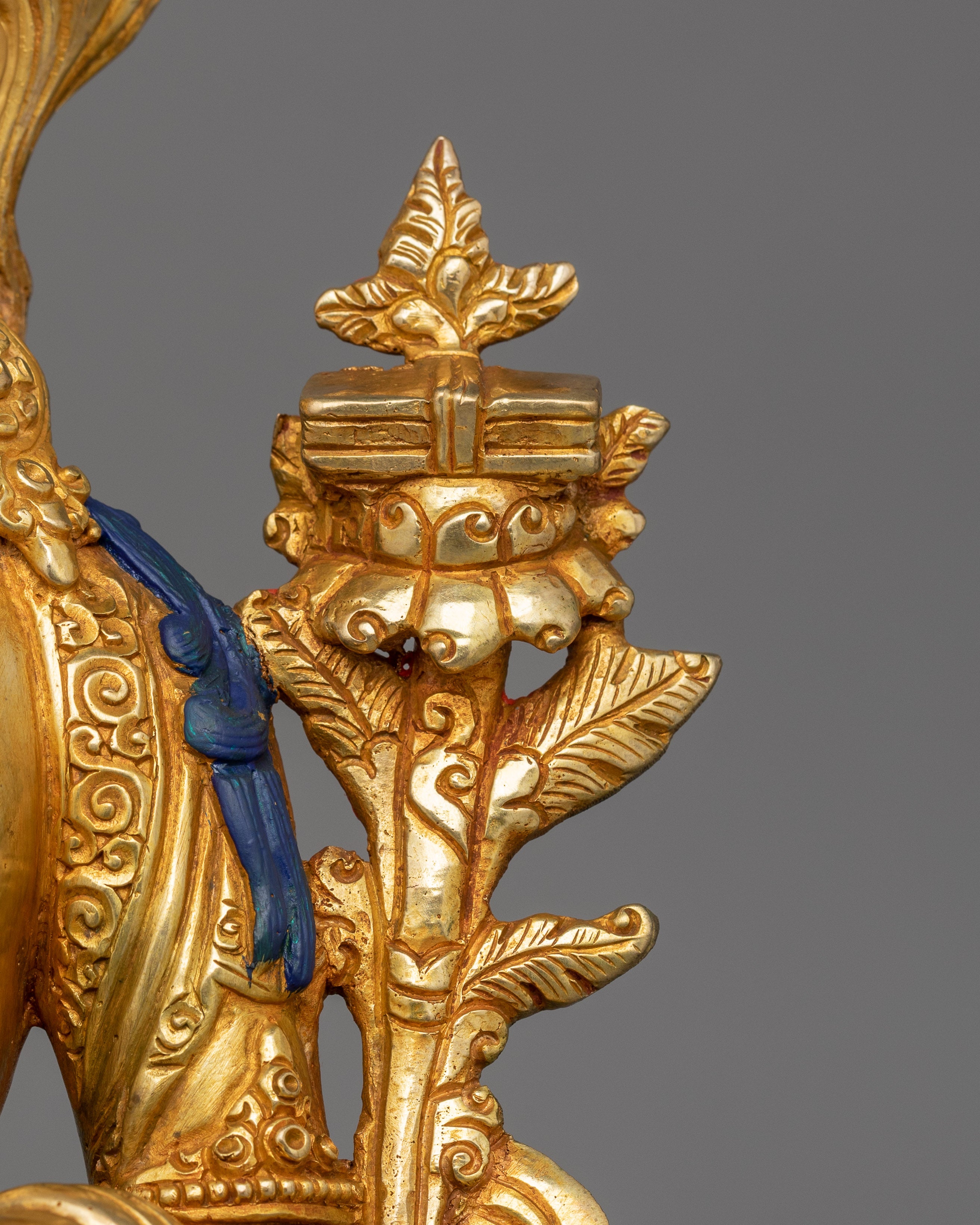 Sacred Bodhisattva of Wisdom Manjughosa Statue | Embodiment of Knowledge