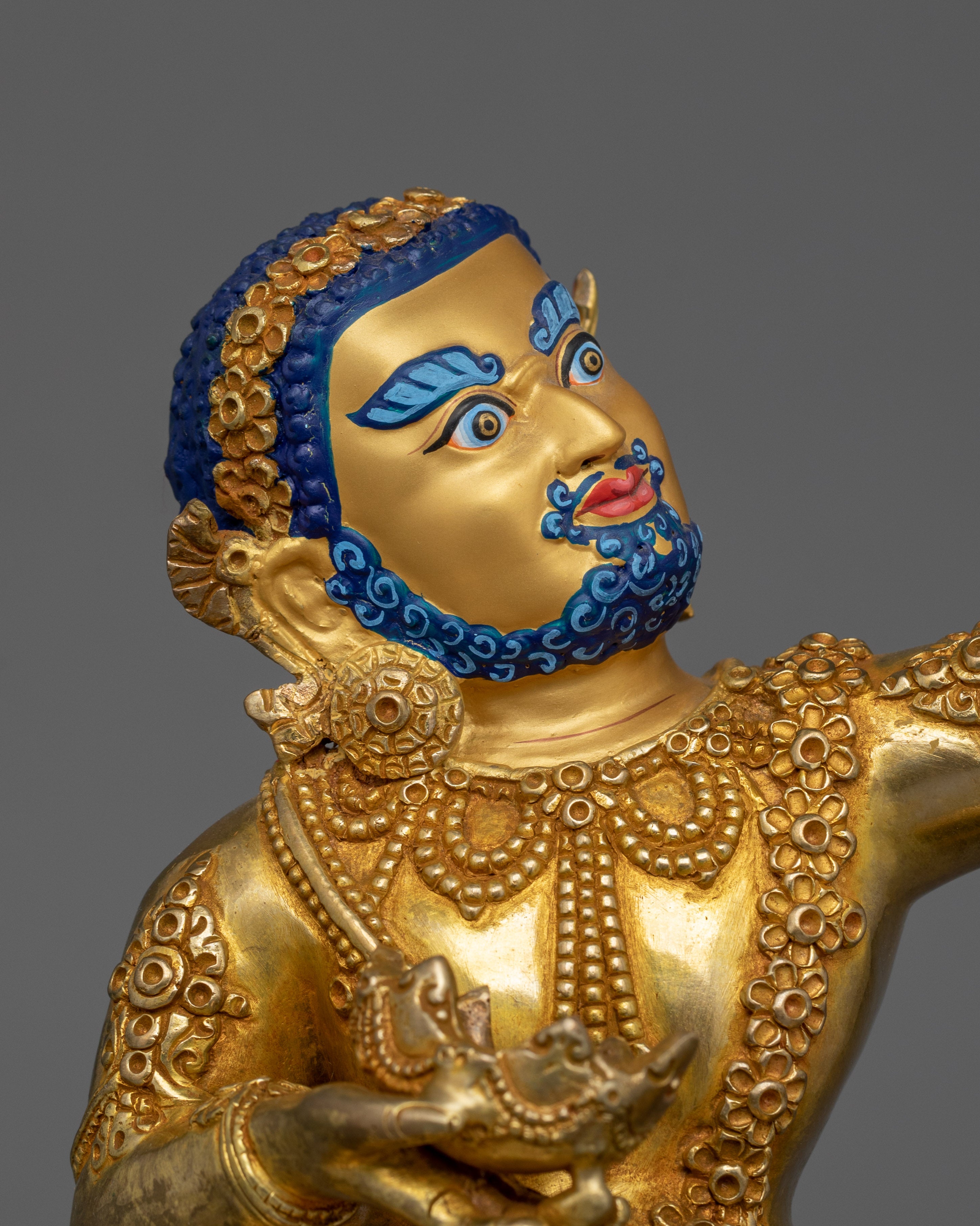 Handcrafted Virupa Mahasiddha Figurine | Buddhist Master Virupa Sculpture
