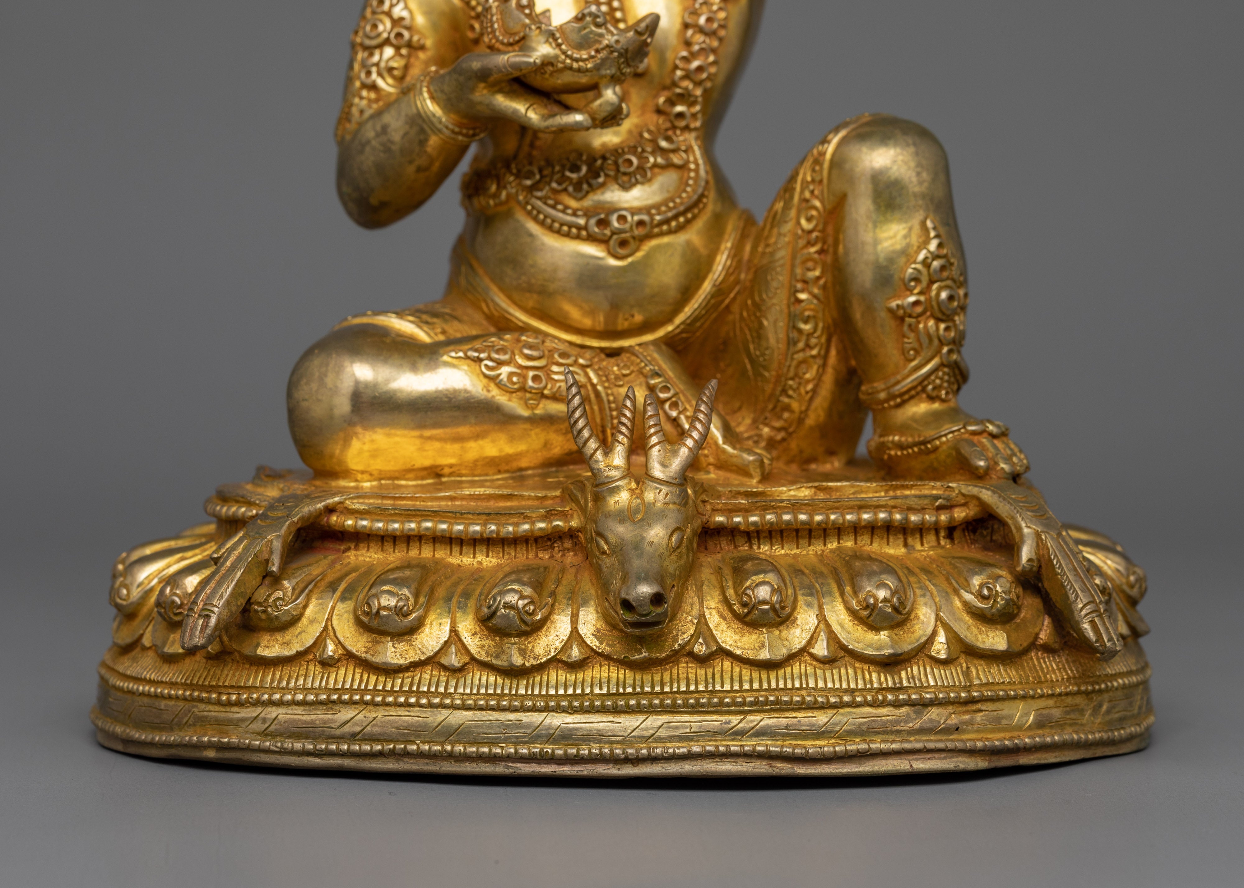 Handcrafted Virupa Mahasiddha Figurine | Buddhist Master Virupa Sculpture