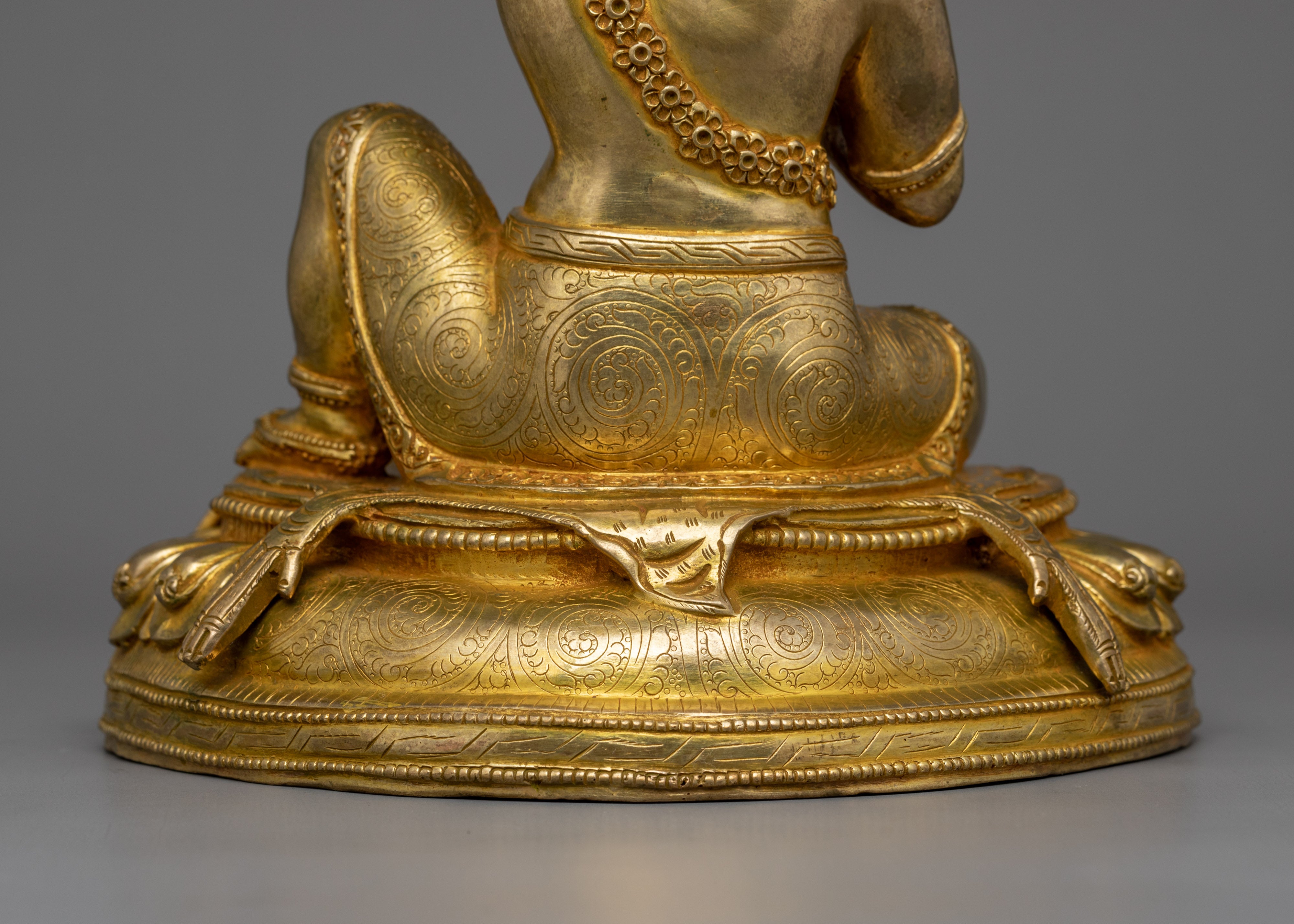 Handcrafted Virupa Mahasiddha Figurine | Buddhist Master Virupa Sculpture