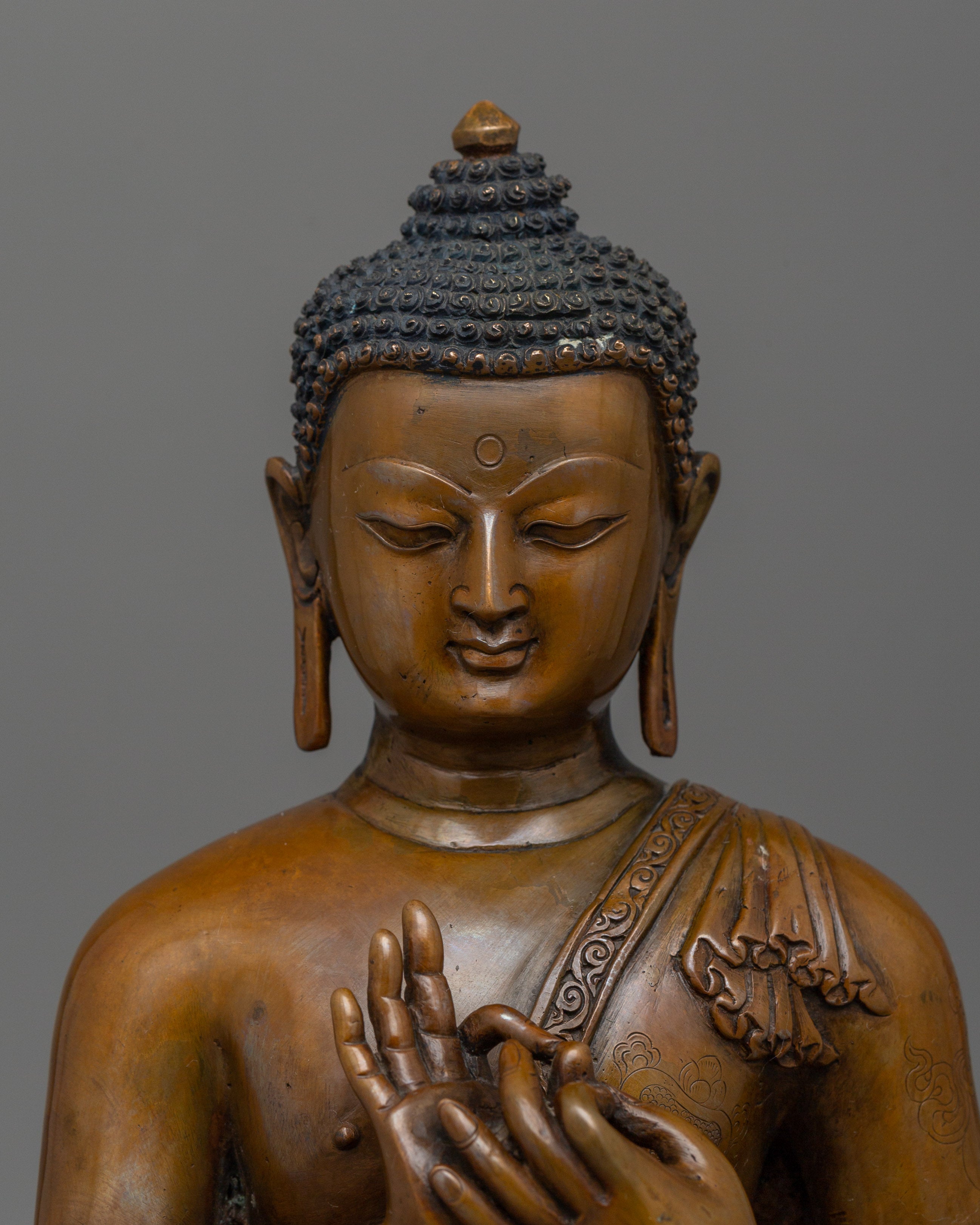 Oxidized Body Vairocana Statue | Also Know as Dhyani Buddha