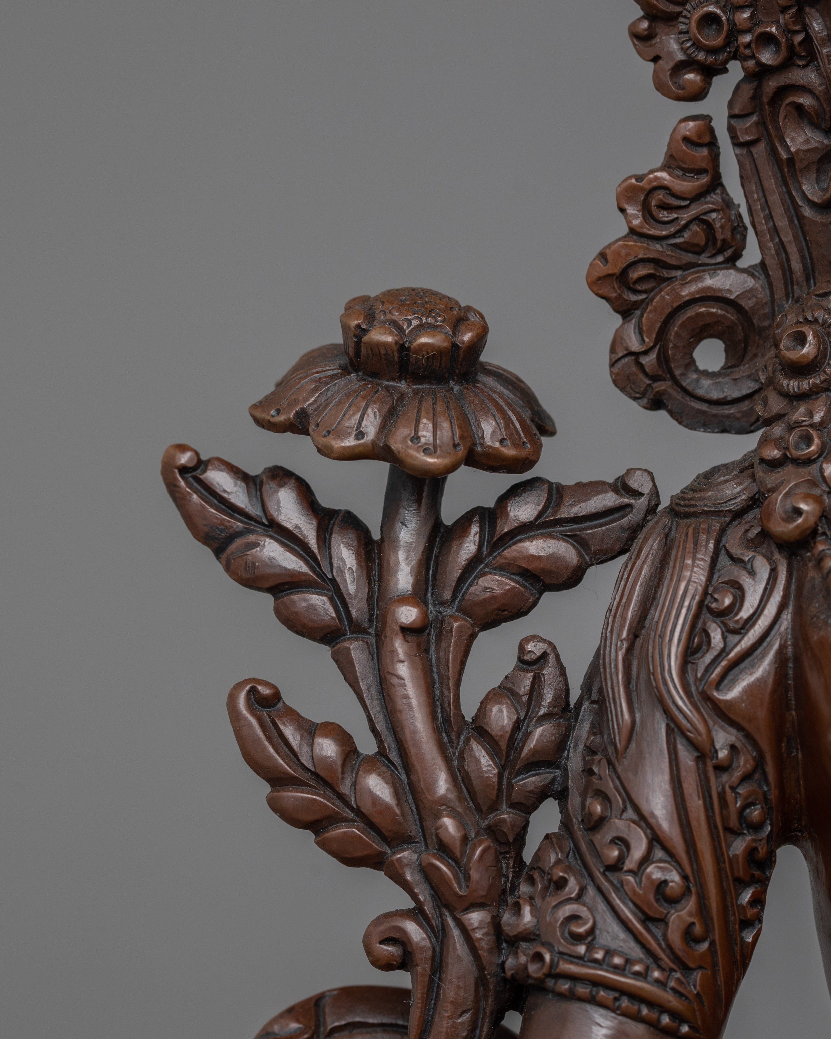 Himalayan Buddhist Figurine of Sita Tara Deity | Goddess of Compassion and Protection