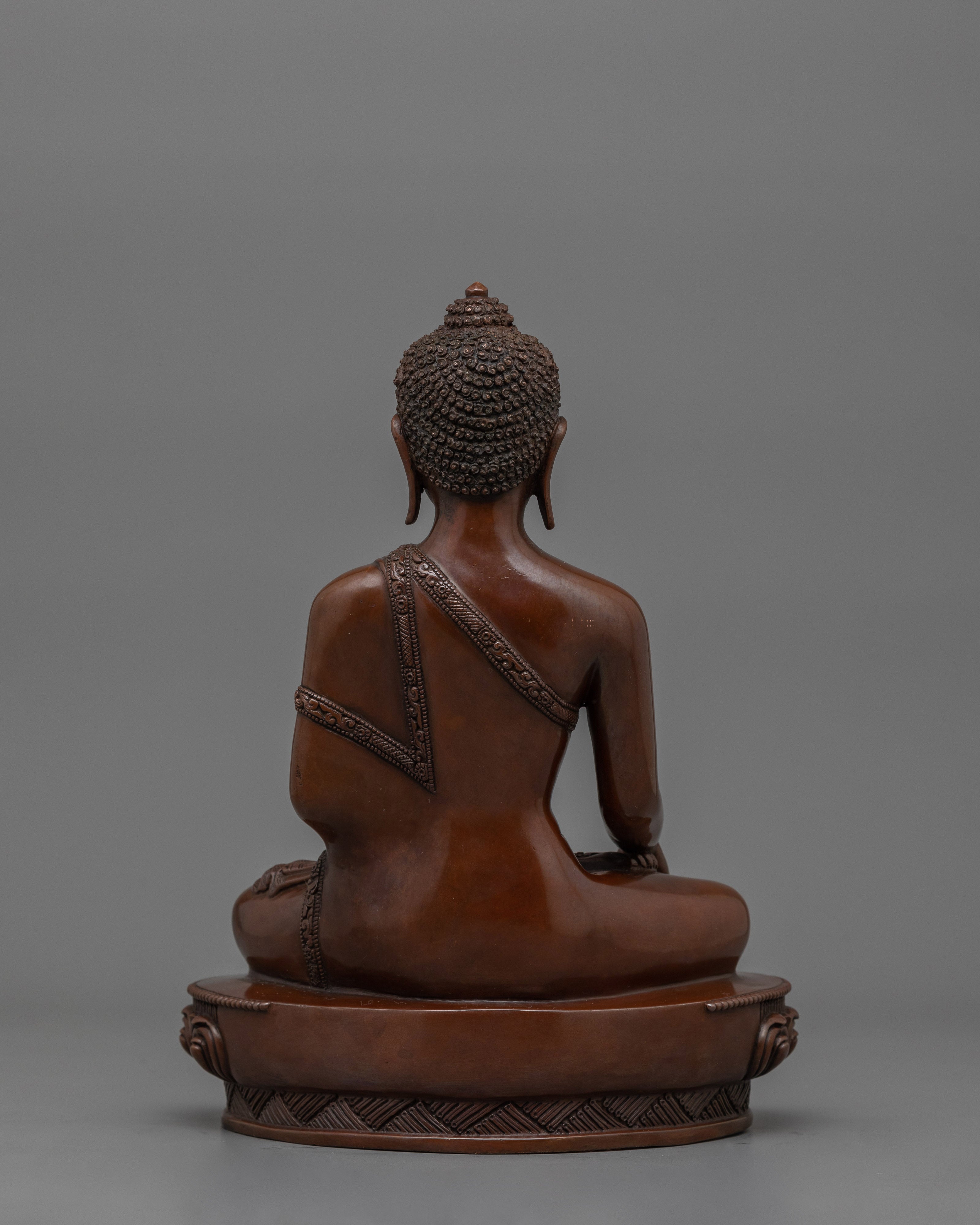 Himalayan Statue of Buddha Shakyamuni | The Buddha of Wisdom, Compassion
