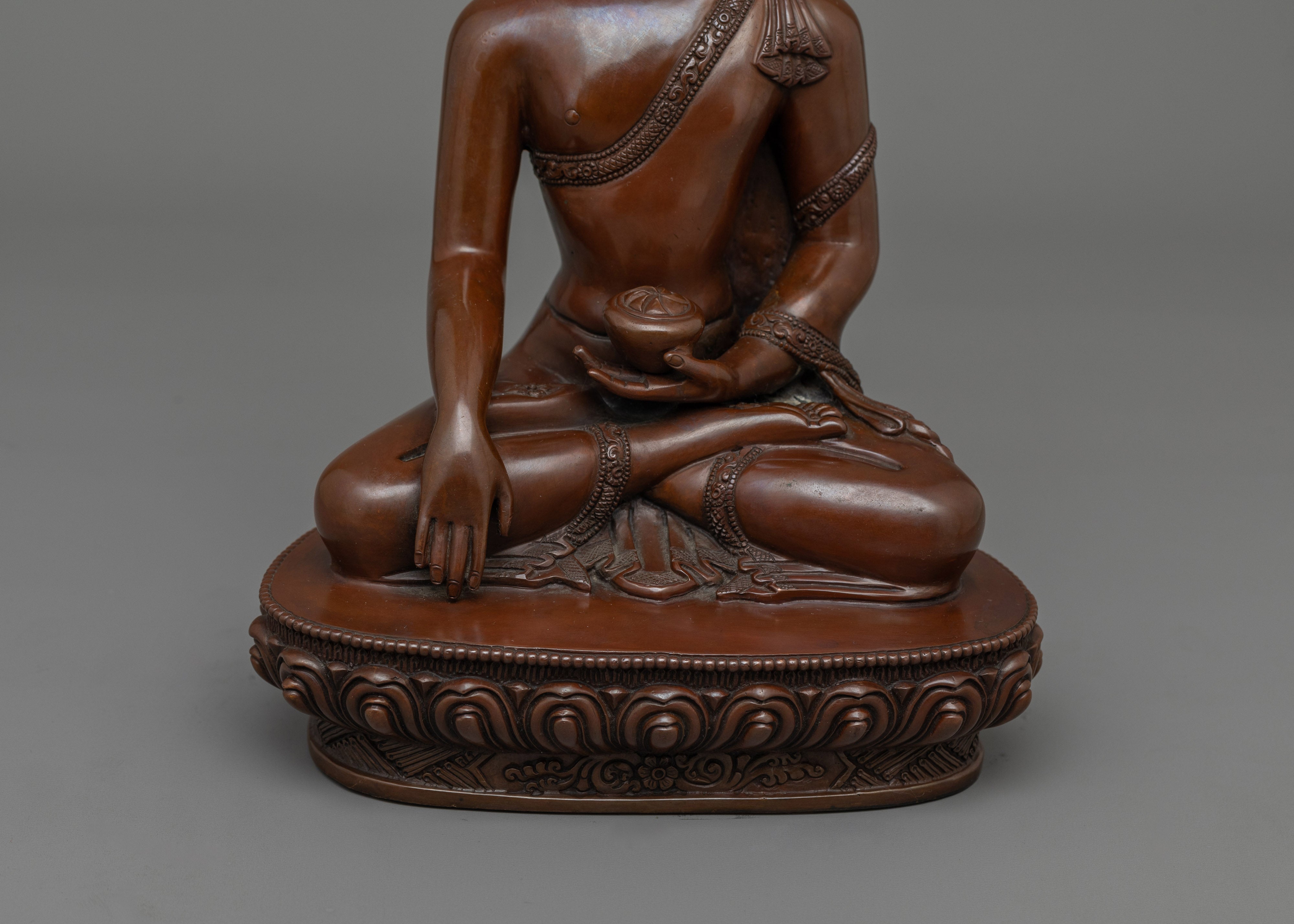 Himalayan Statue of Buddha Shakyamuni | The Buddha of Wisdom, Compassion