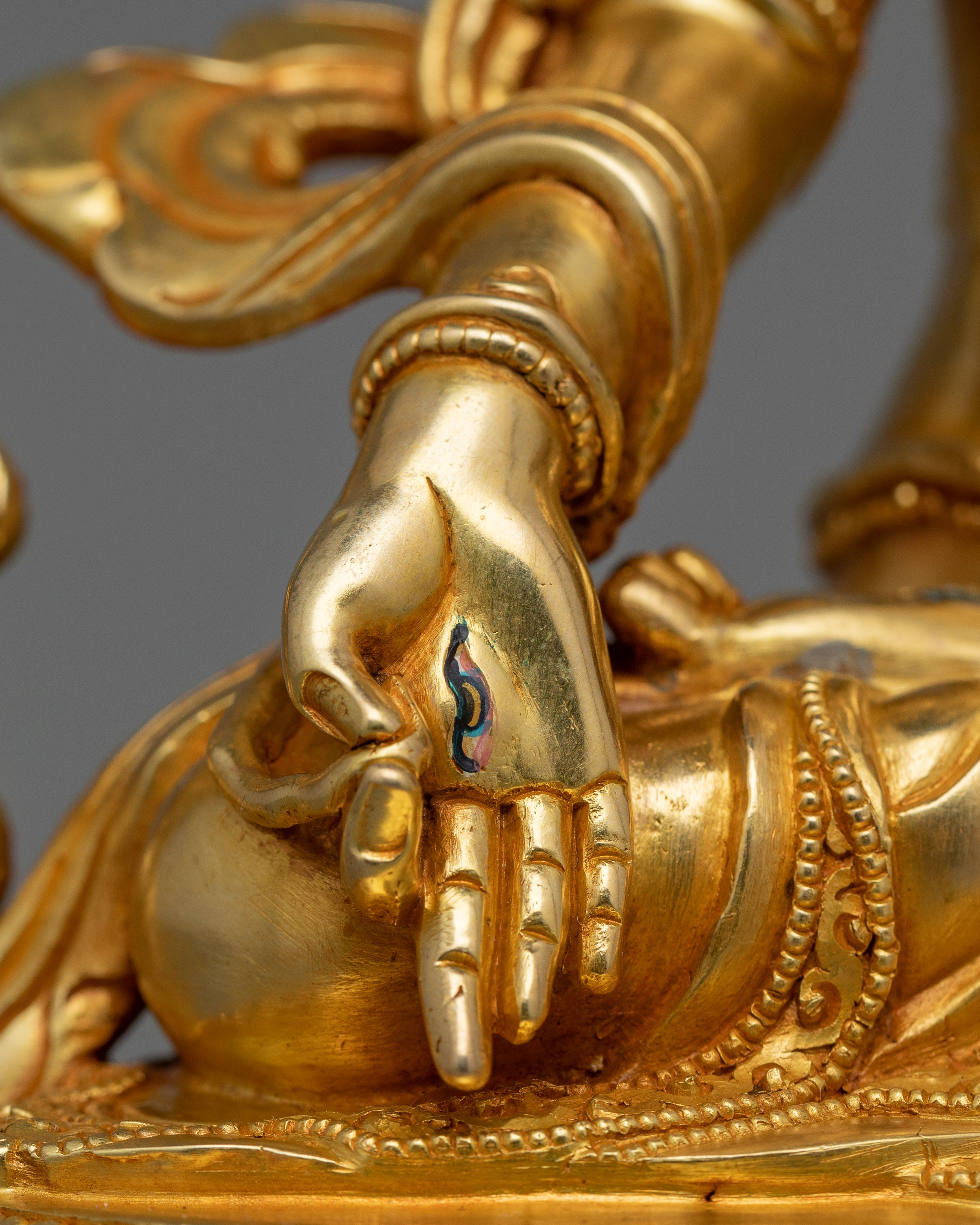 Himalayan Buddhist Deity White Tara Figurine | Goddess of Healing and Spiritual Protection