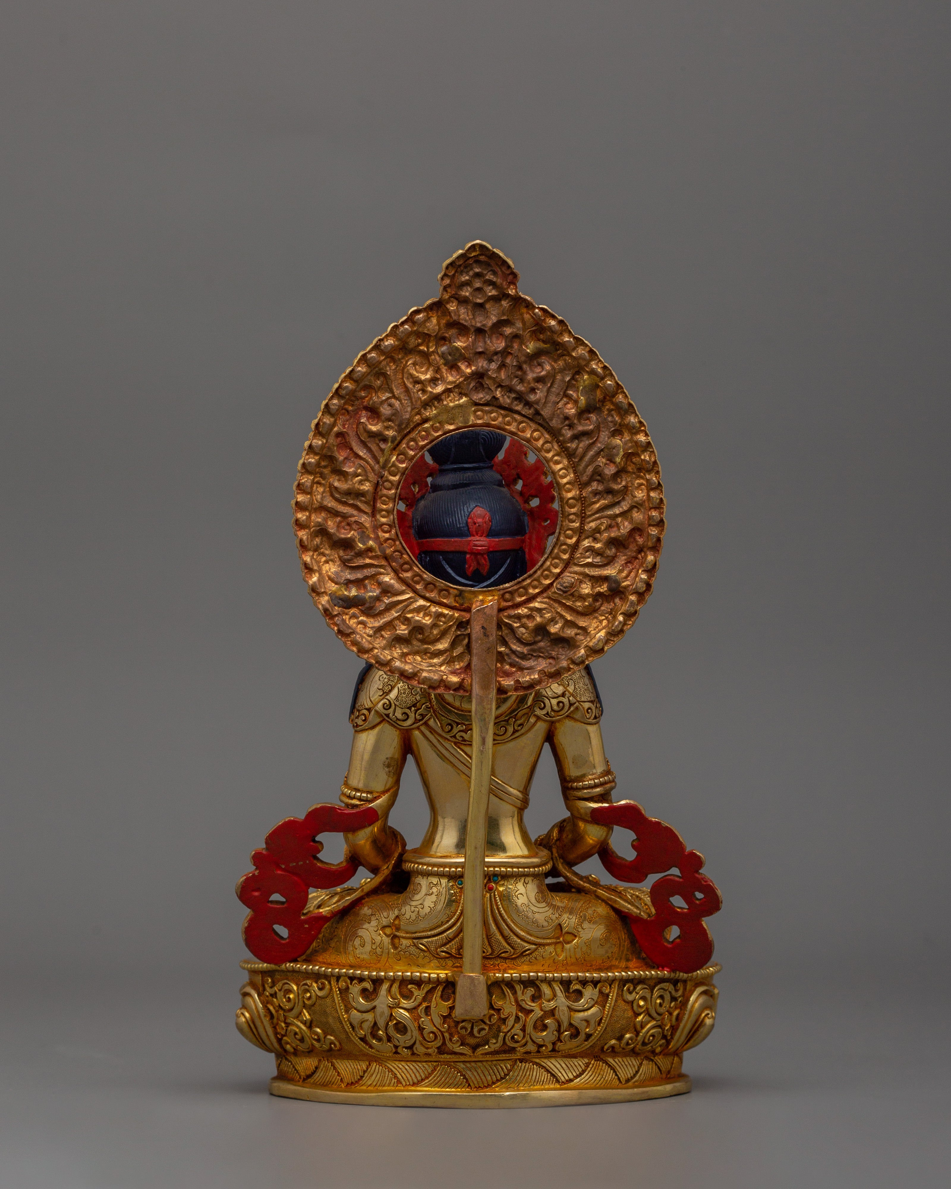 Handmade Sculpture of Longevity Deity Amitayus | The Buddha of Longevity