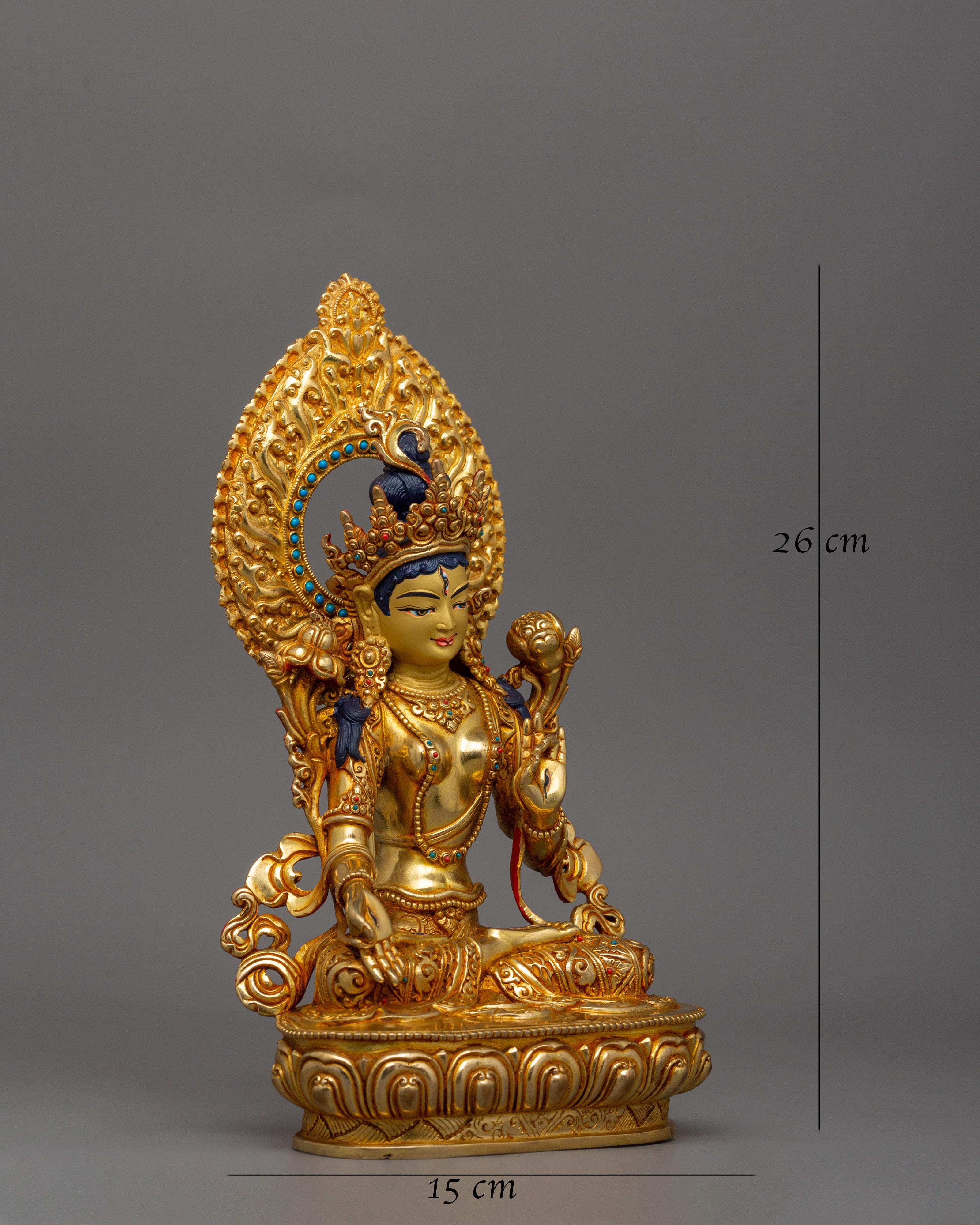 statue-of-seven-eyes-deity-white-tara