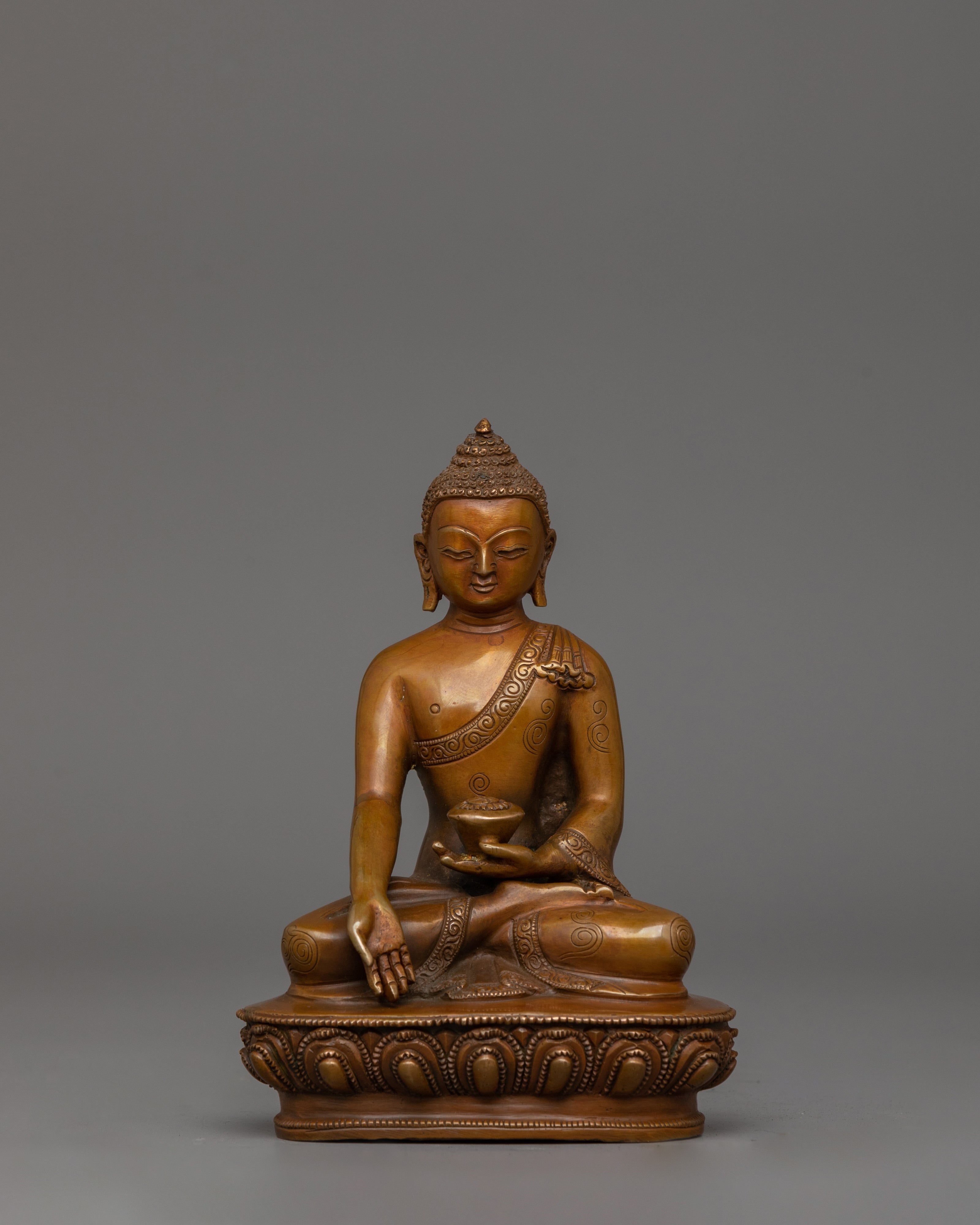 Handmade Statue of Five Buddha Set | Embodiment of Wisdom and Spiritual Enlightenment