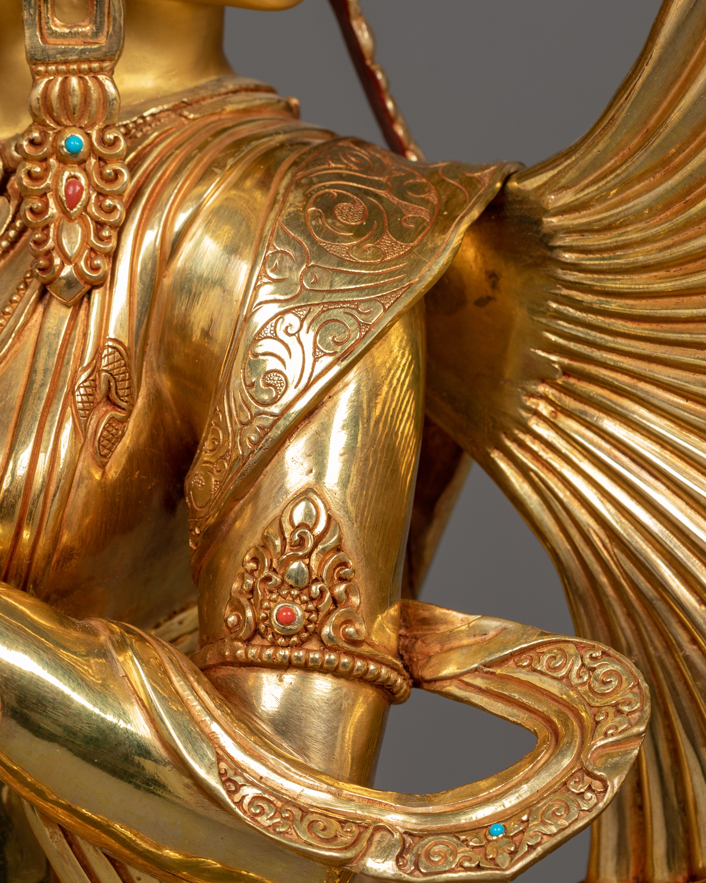 Handmade 1000-Armed Dukar Figurine | The Protector Deity of Compassion