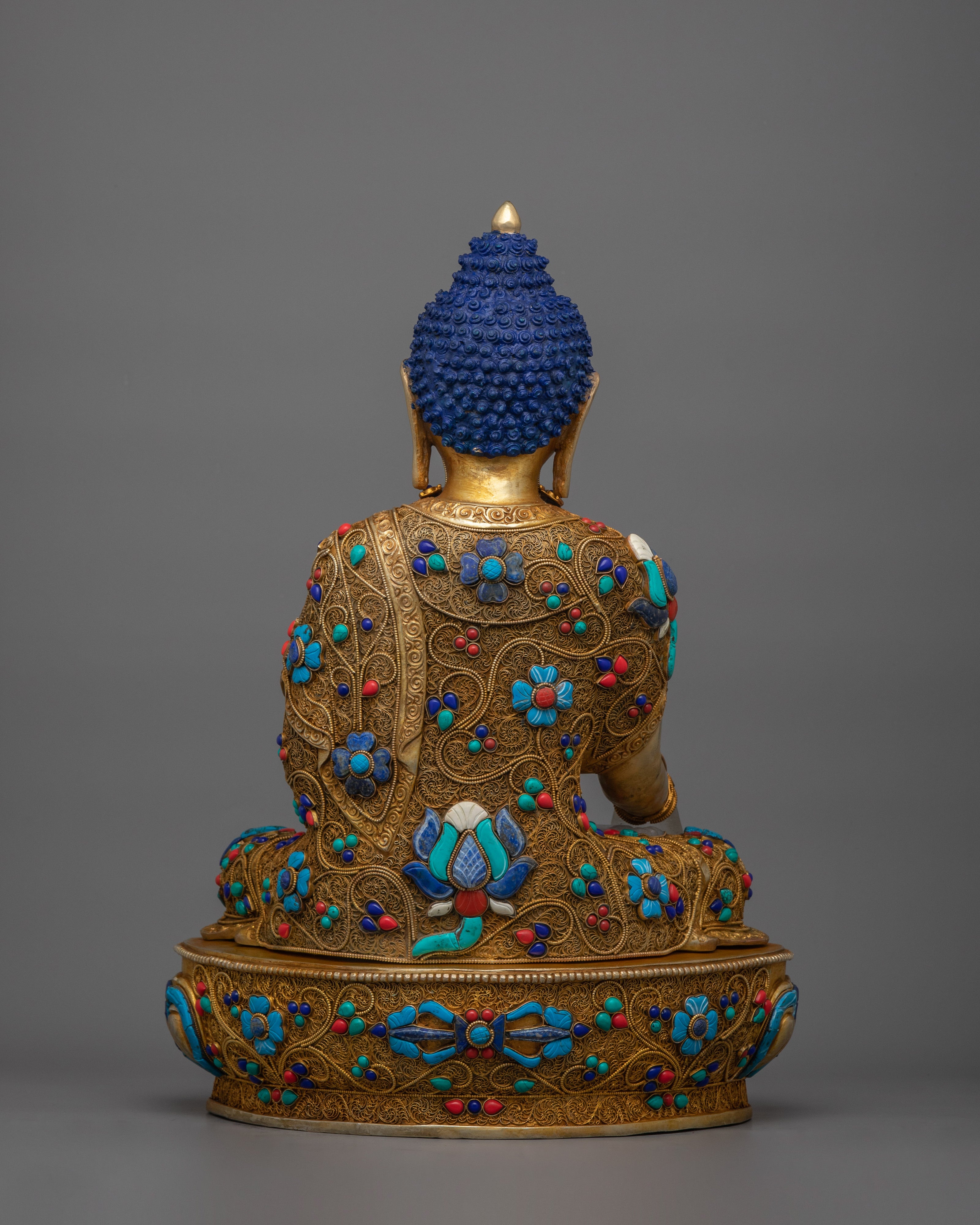Shakyamuni Buddha with Crystal Body Statue | First Enlightenment Buddha