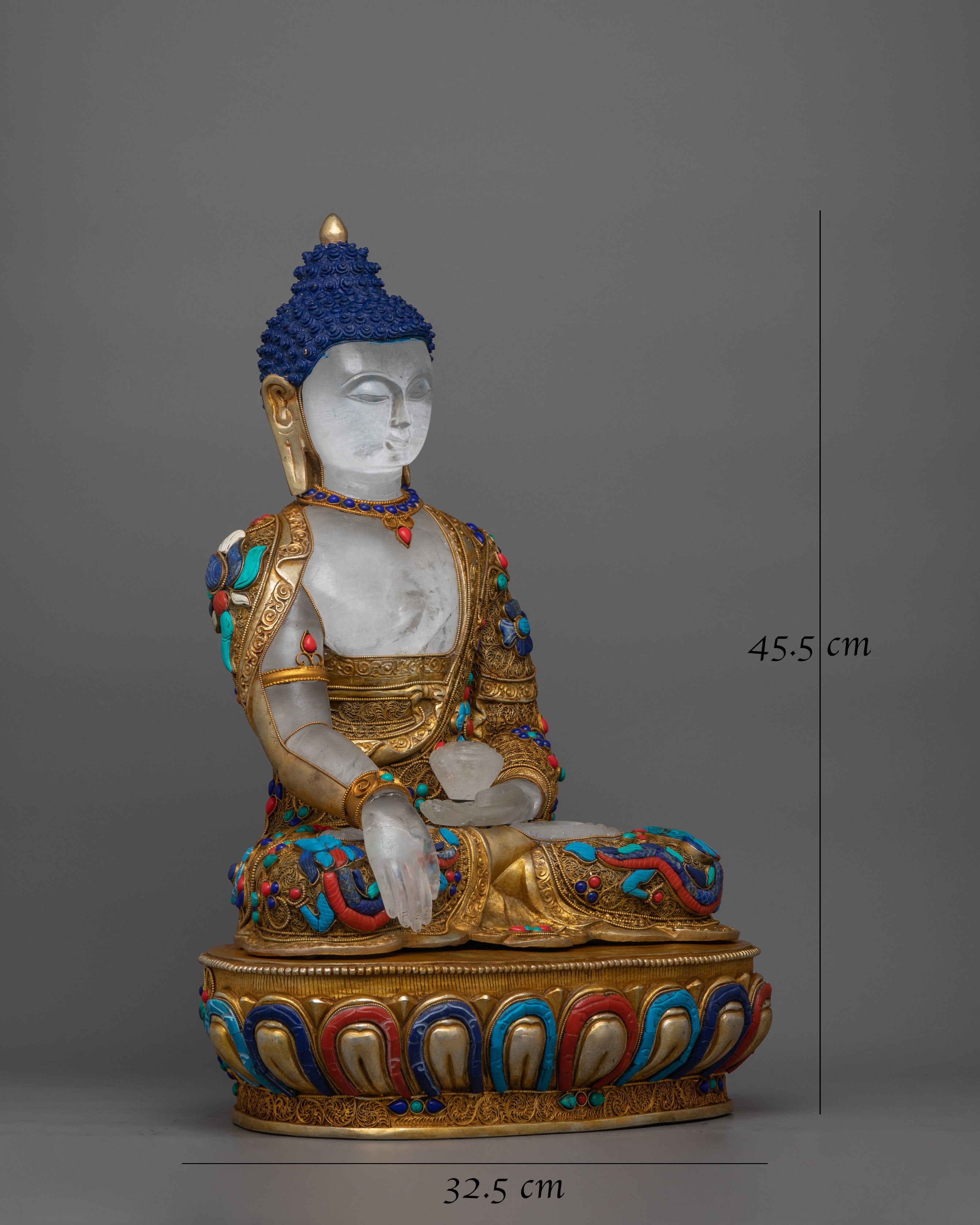 Shakyamuni Buddha with Crystal Body