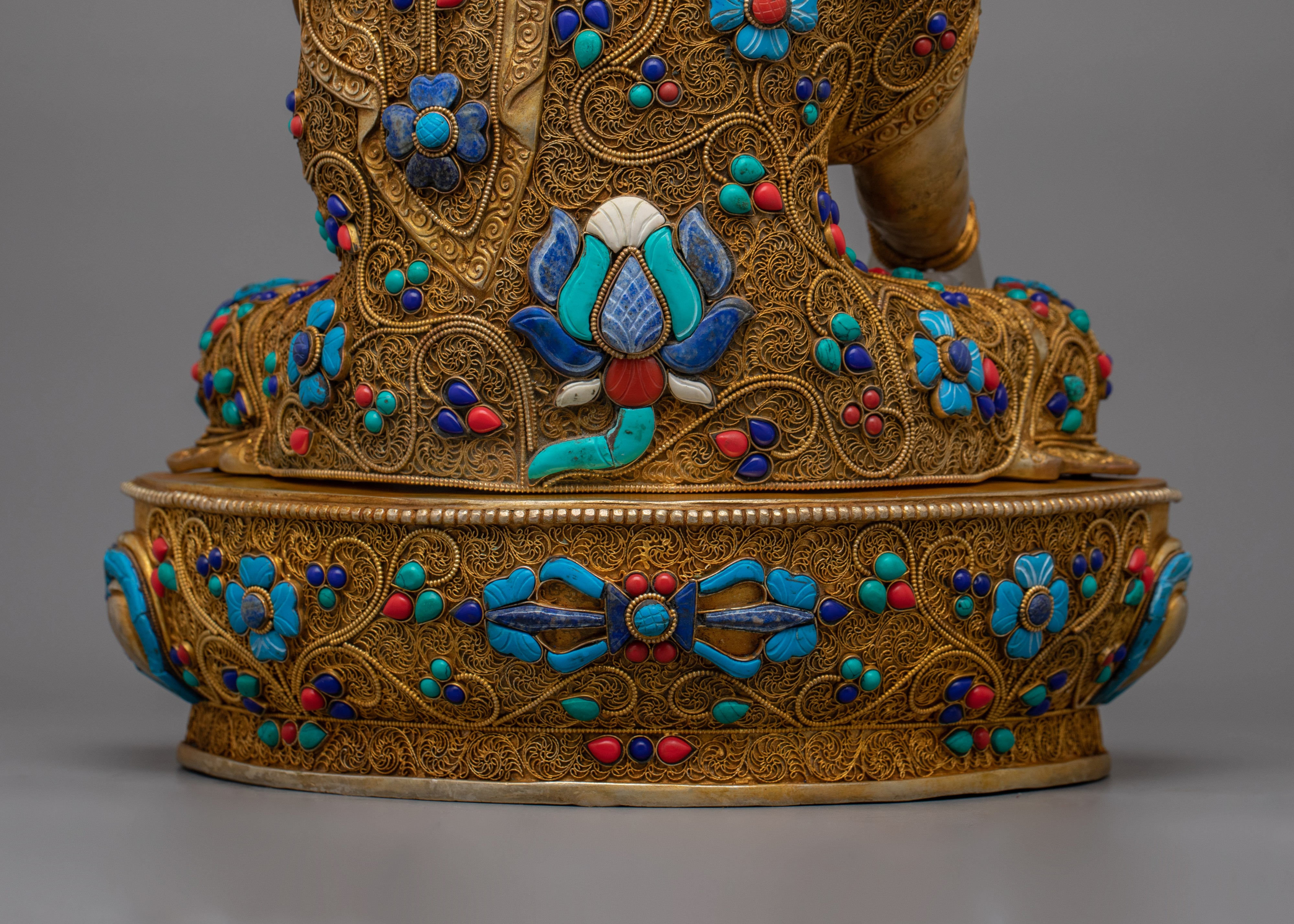 Shakyamuni Buddha with Crystal Body Statue | First Enlightenment Buddha