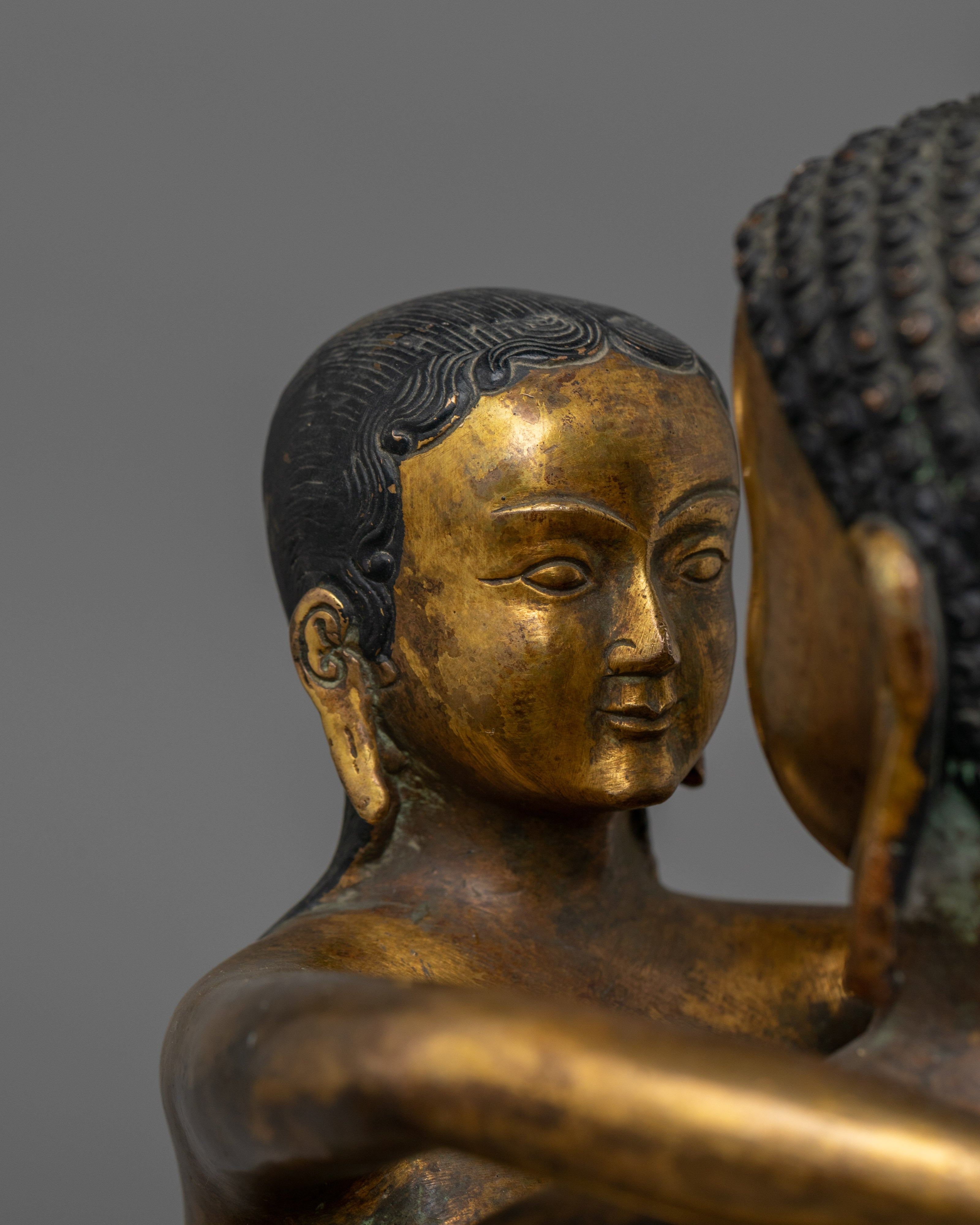 Tibetan Figurine of Samantabhadra | Bodhisattva of Wisdom and Compassion