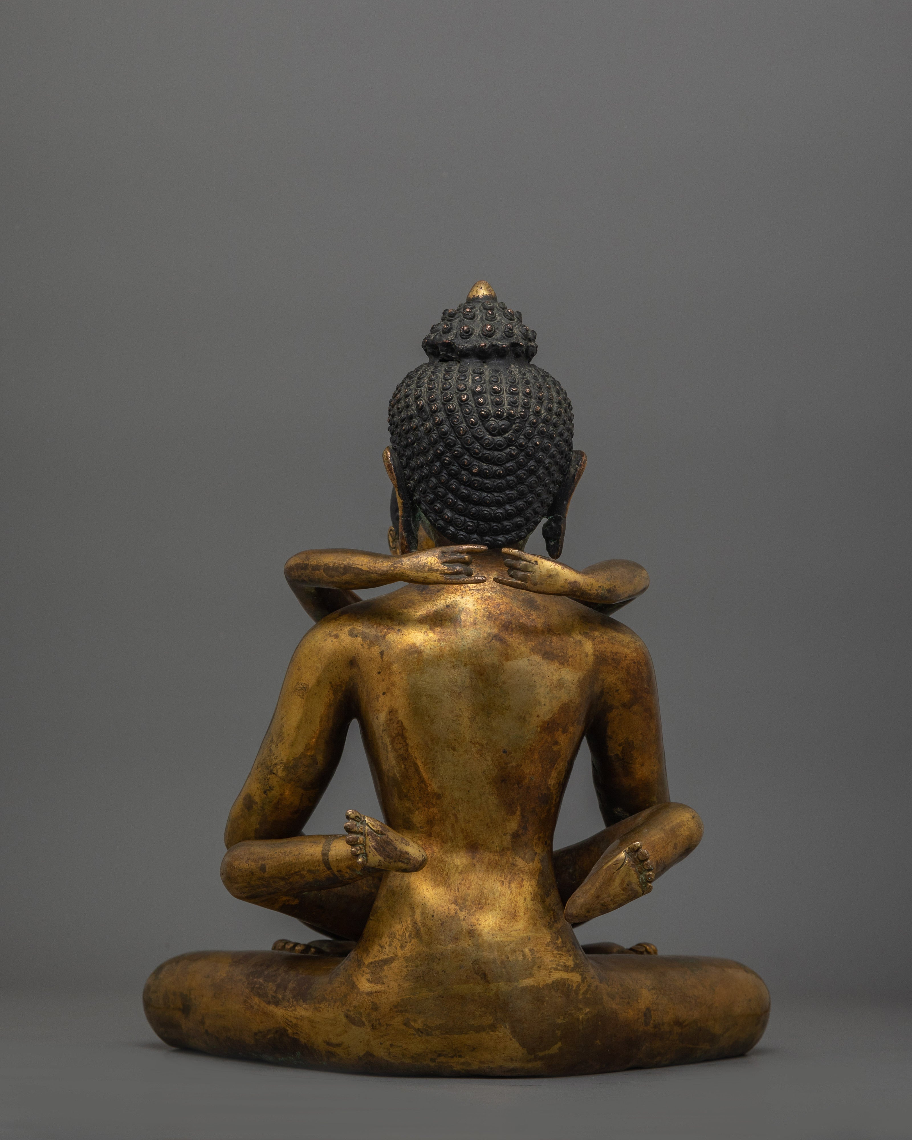 Tibetan Figurine of Samantabhadra | Bodhisattva of Wisdom and Compassion