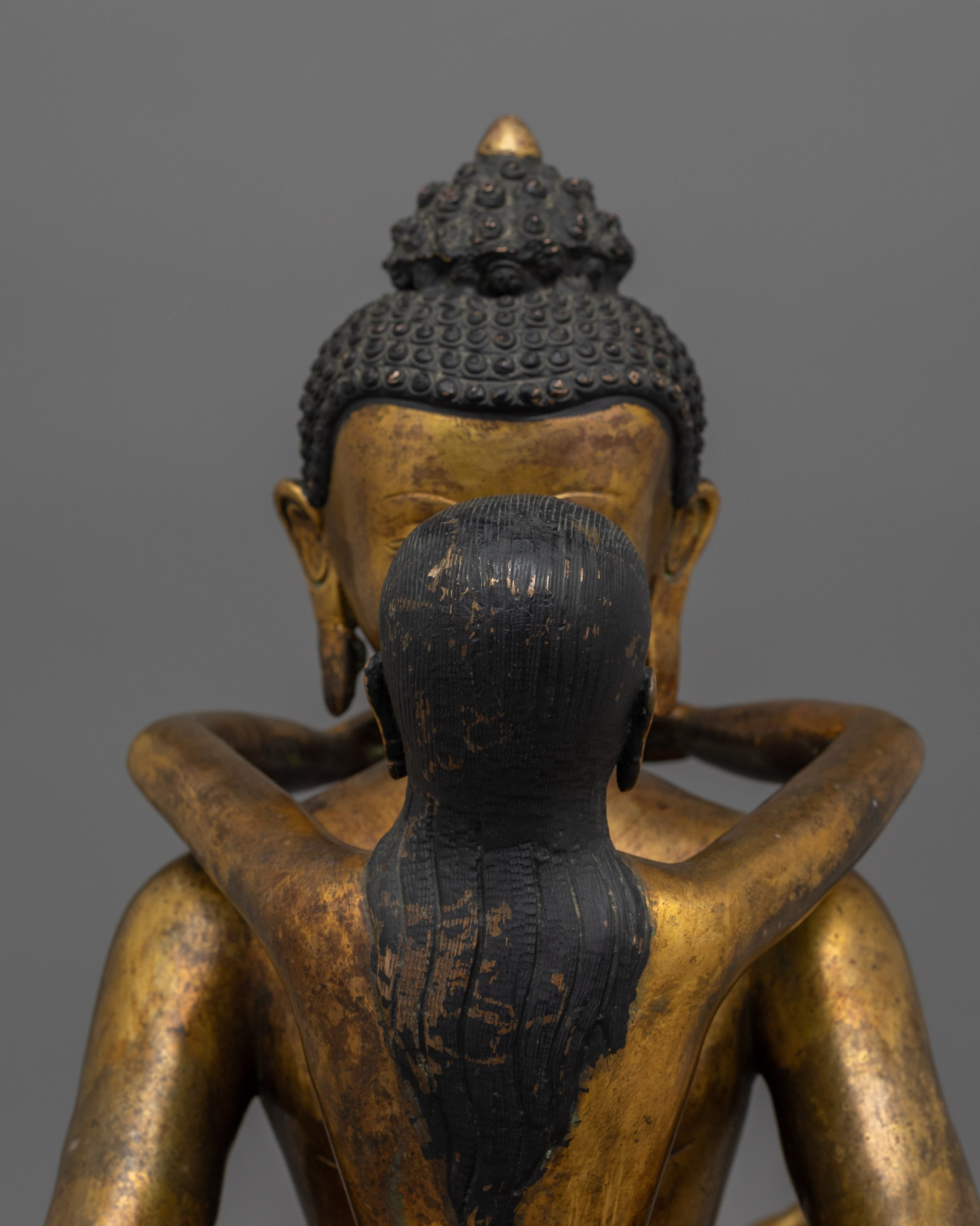 Tibetan Figurine of Samantabhadra | Bodhisattva of Wisdom and Compassion