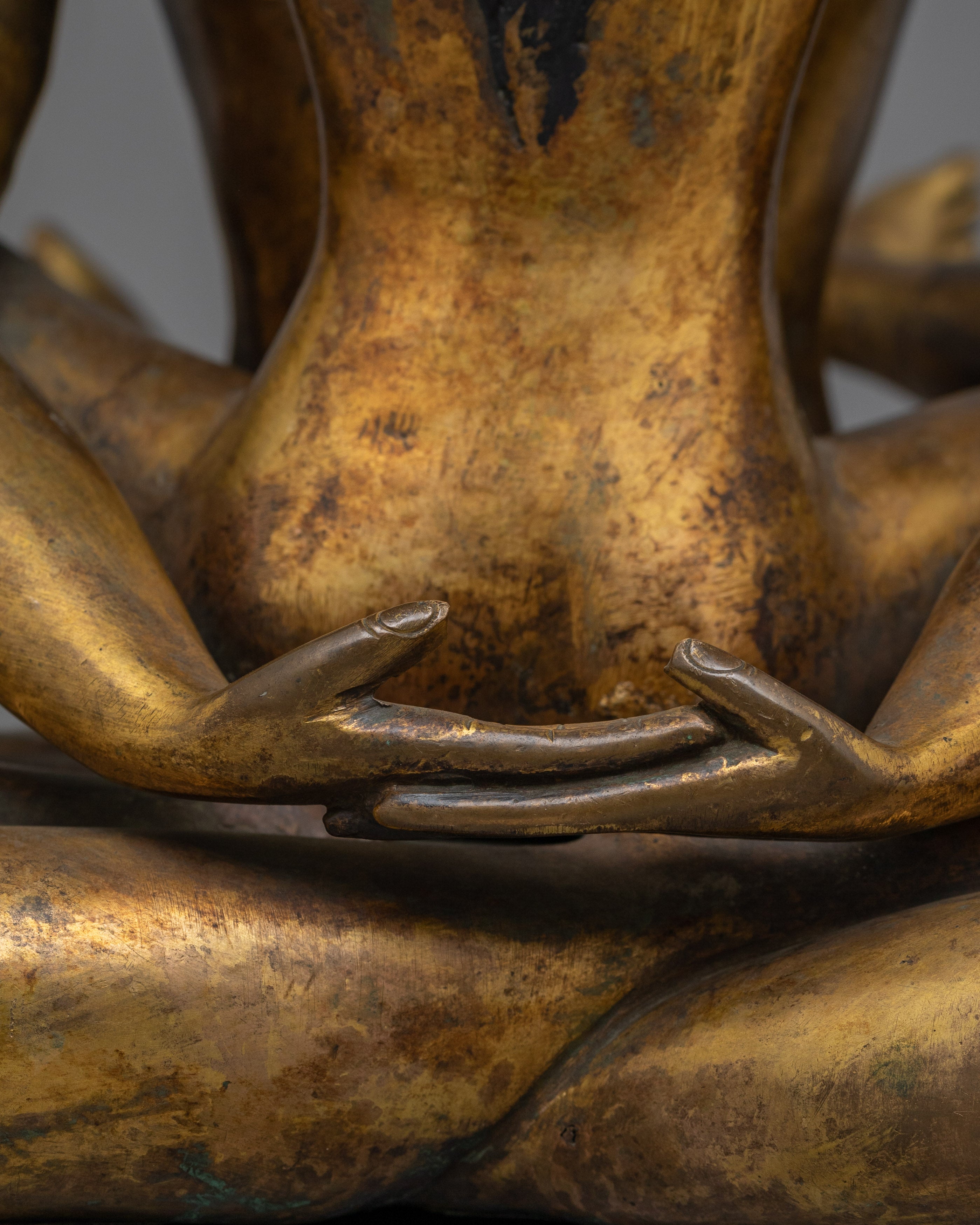 Tibetan Figurine of Samantabhadra | Bodhisattva of Wisdom and Compassion