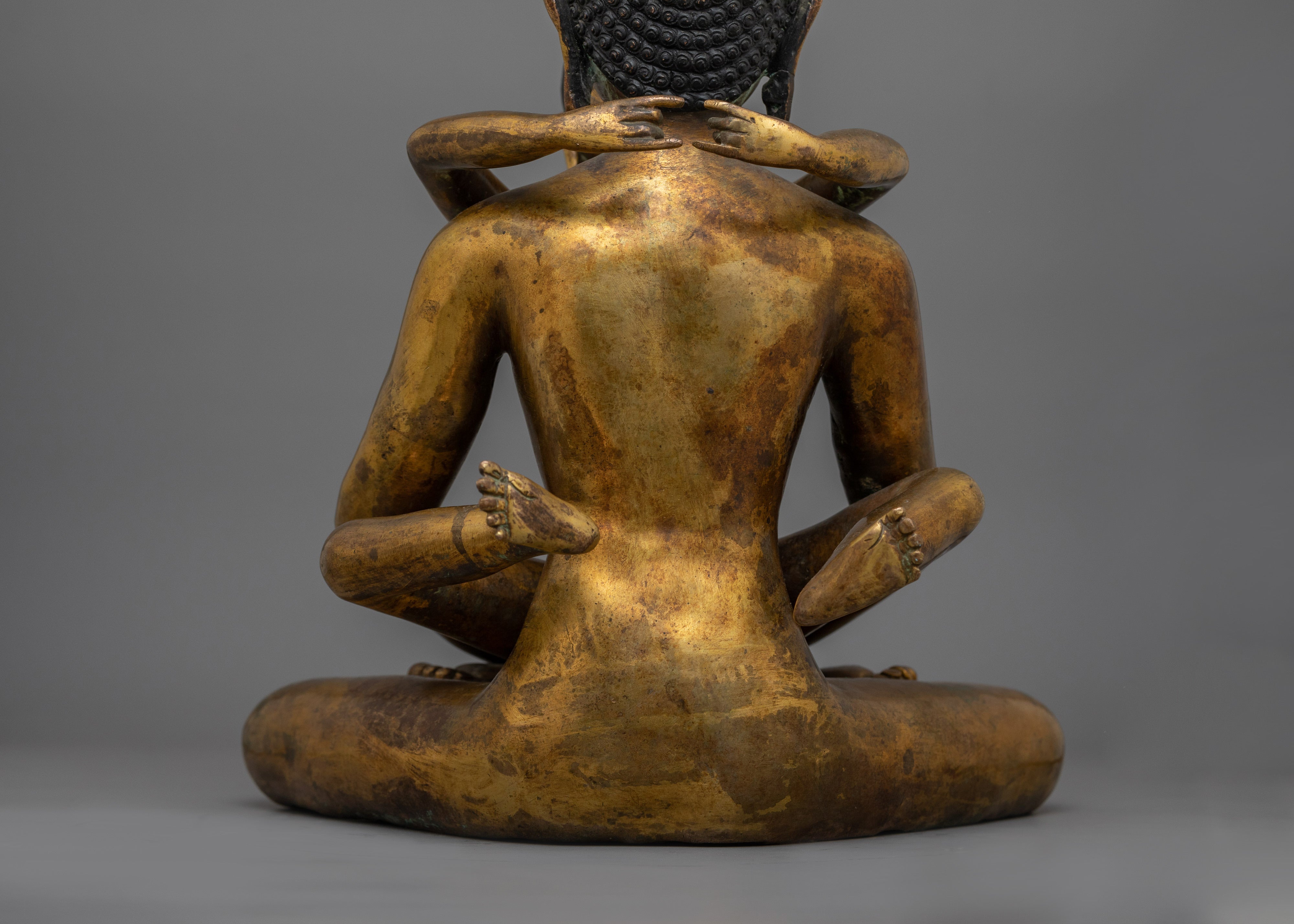 Tibetan Figurine of Samantabhadra | Bodhisattva of Wisdom and Compassion