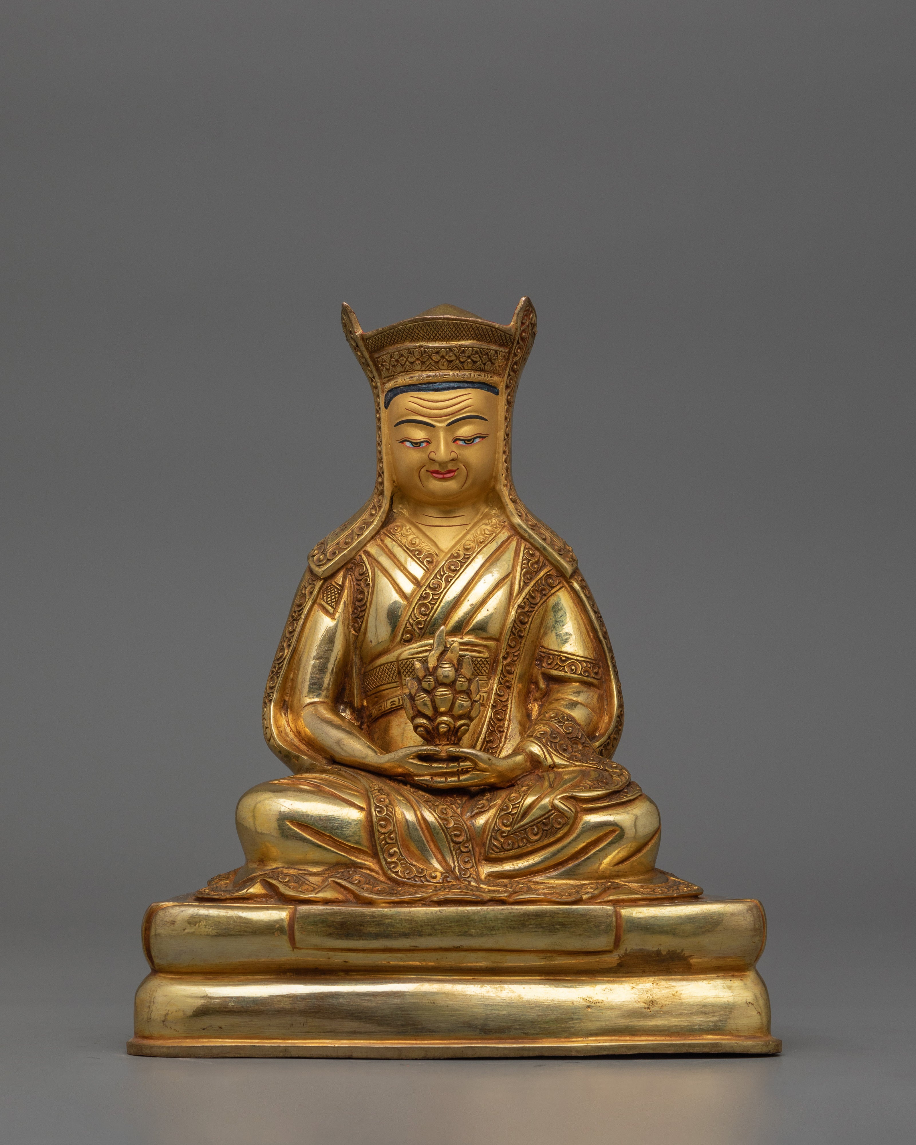 Handmade Sculpture of Shakya Master Set | Buddha of Wisdom and Spiritual Insight