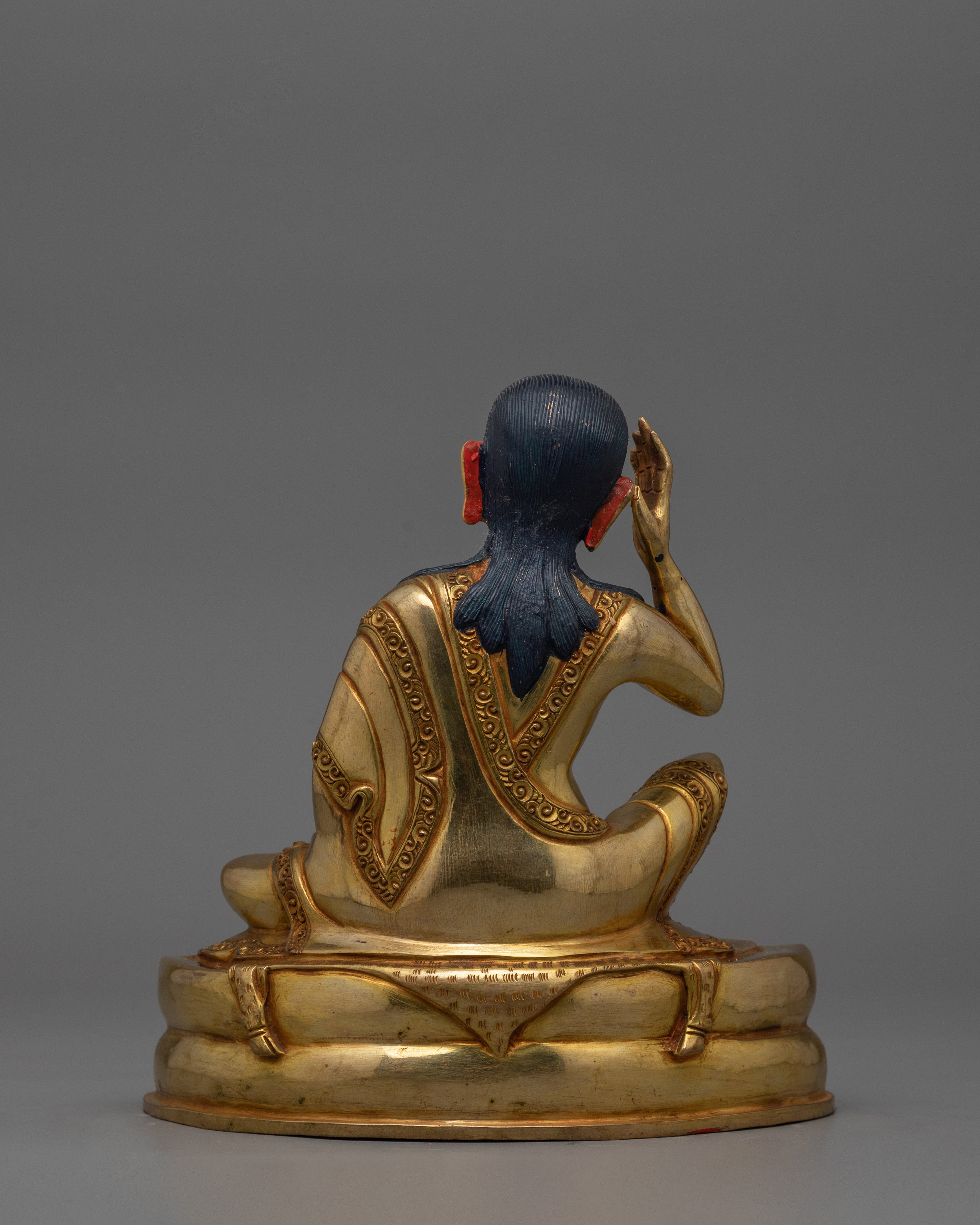 Tibetan Teacher Milarepa Sculpture | The Enlightened Yogi of Tibet