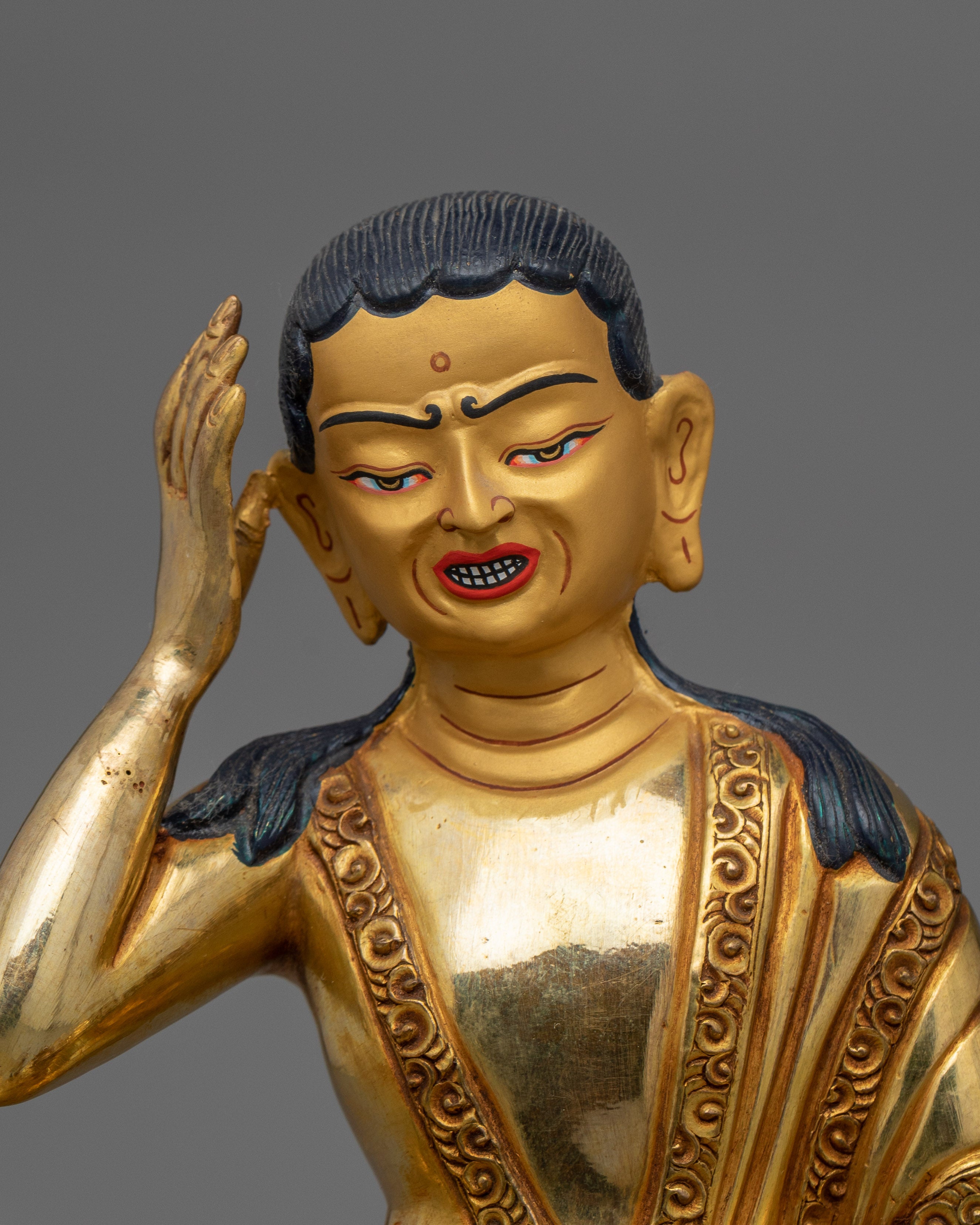 Handmade Sculpture of Shakya Master Set | Buddha of Wisdom and Spiritual Insight