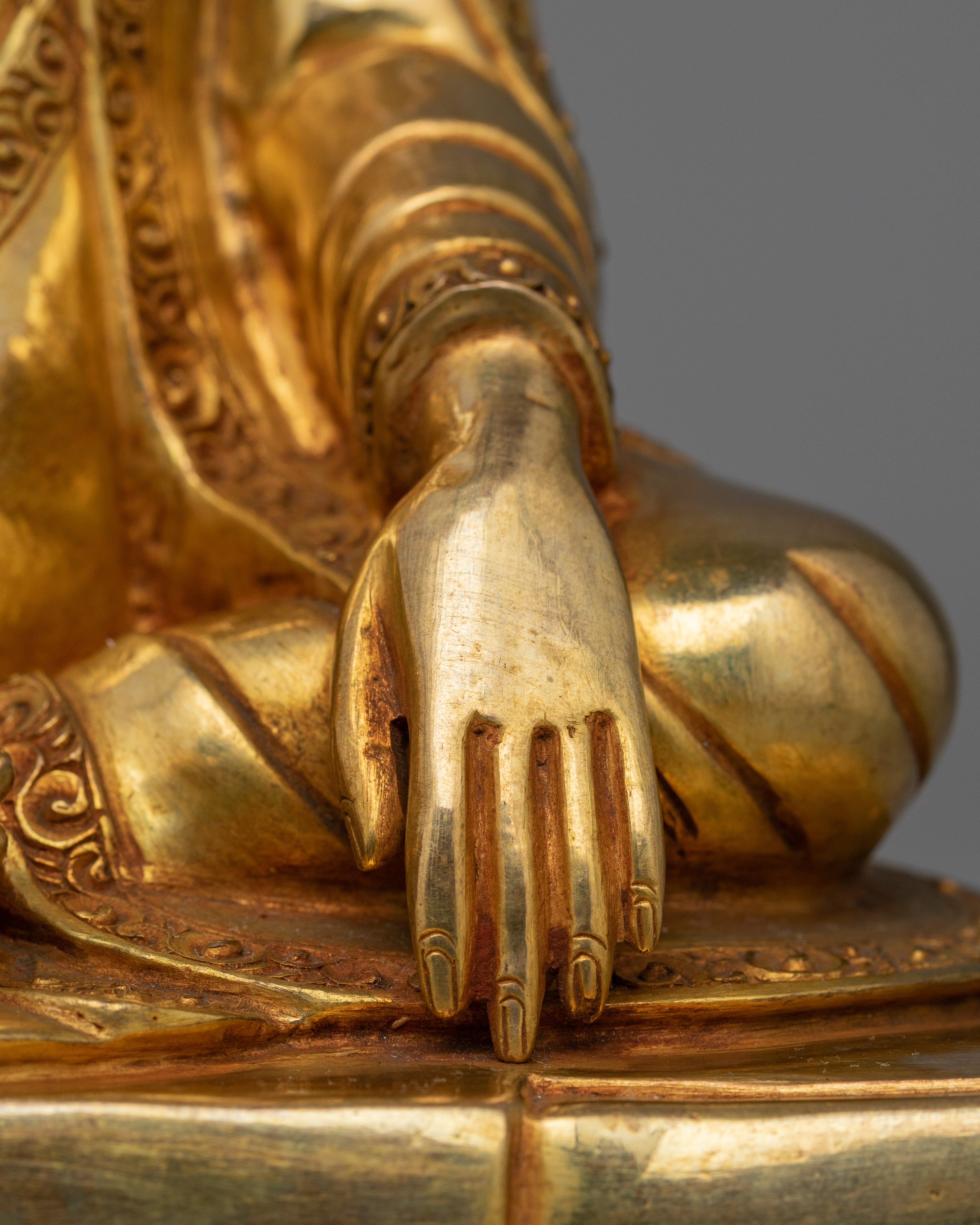 Handmade Sculpture of Shakya Master Set | Buddha of Wisdom and Spiritual Insight