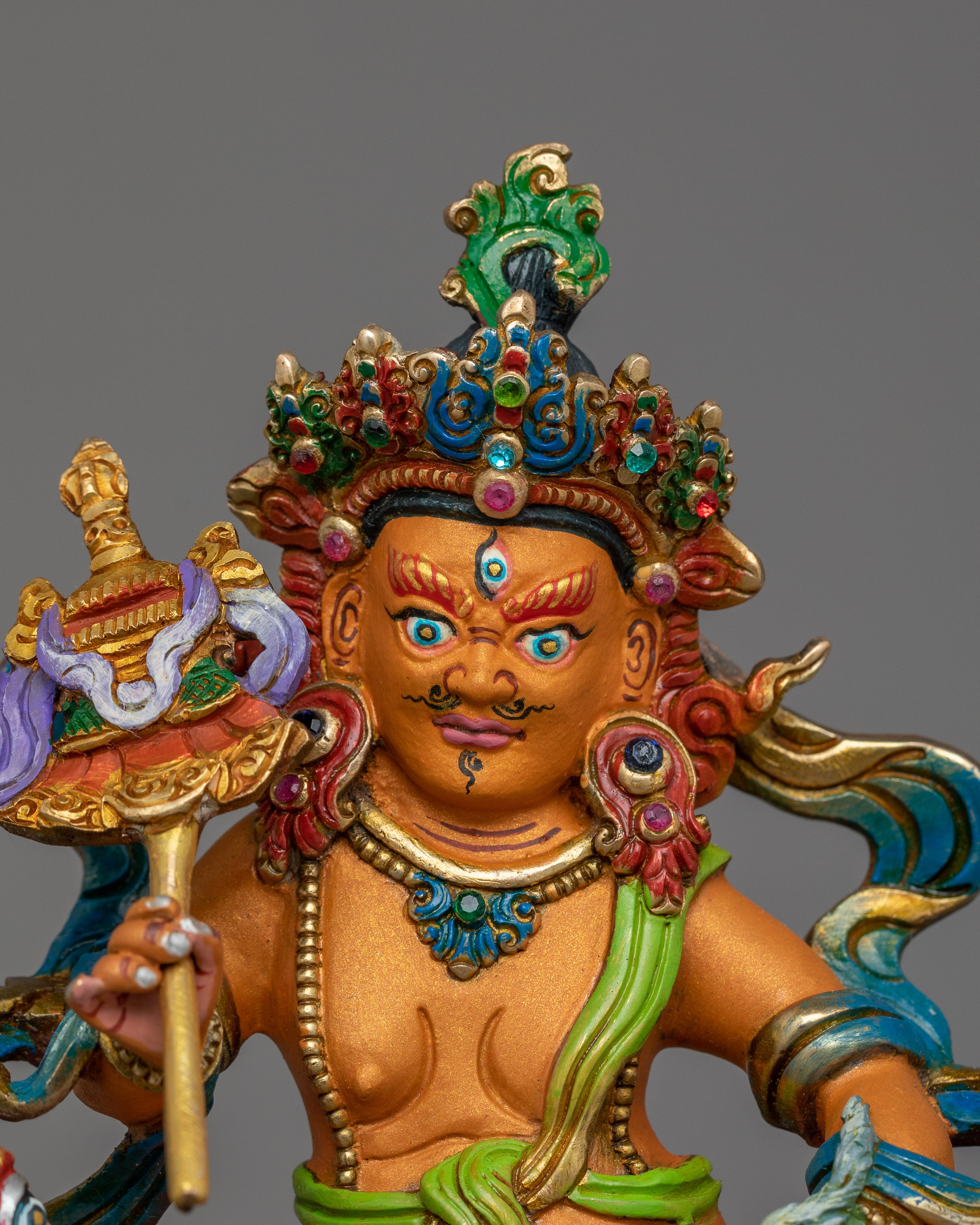 Lord of Wealth Namtoshe Statue | Enlightened Prosperity Artwork