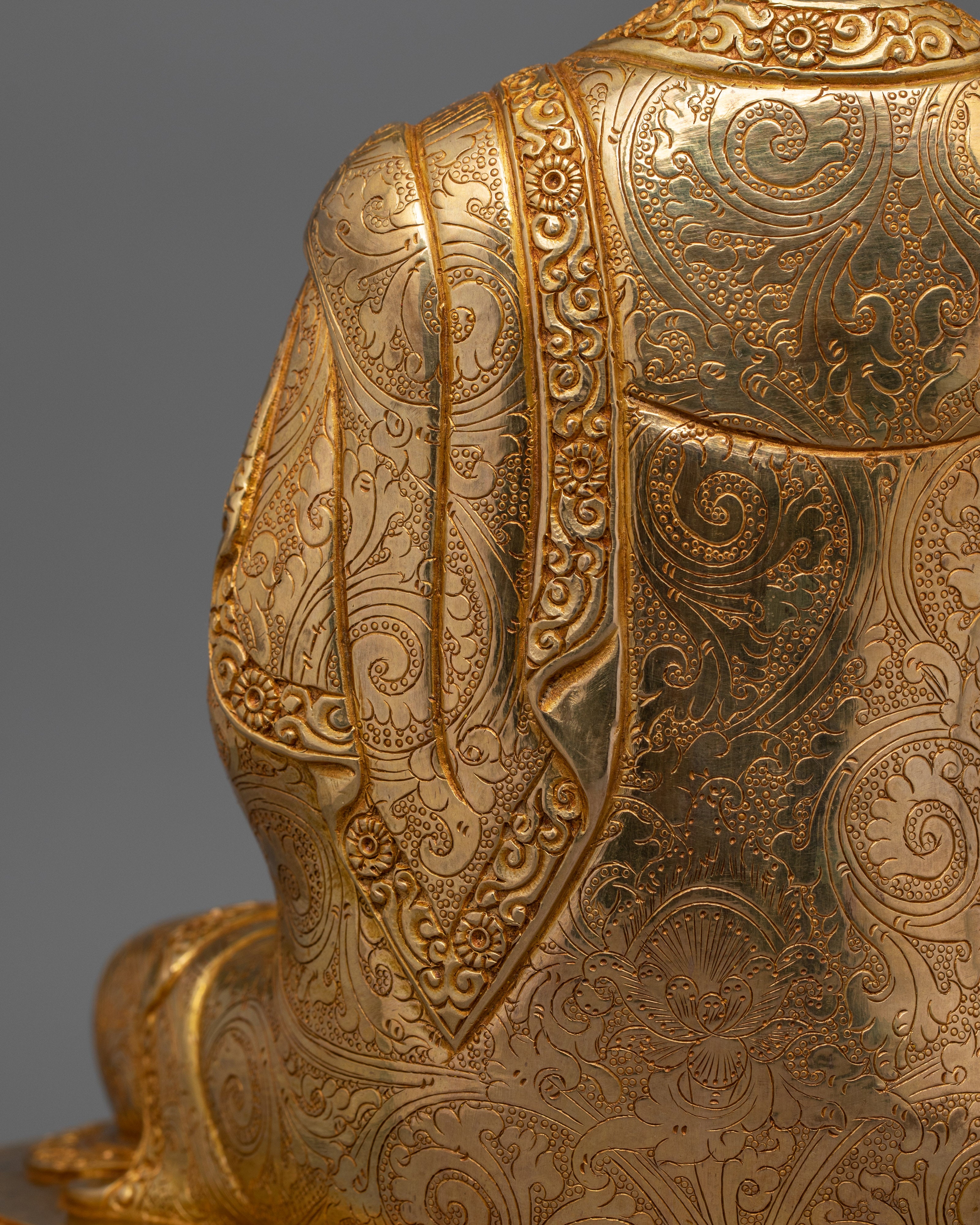 Tibetan Buddha Amitabha Figurine | Buddha of Infinite Light and Wisdom