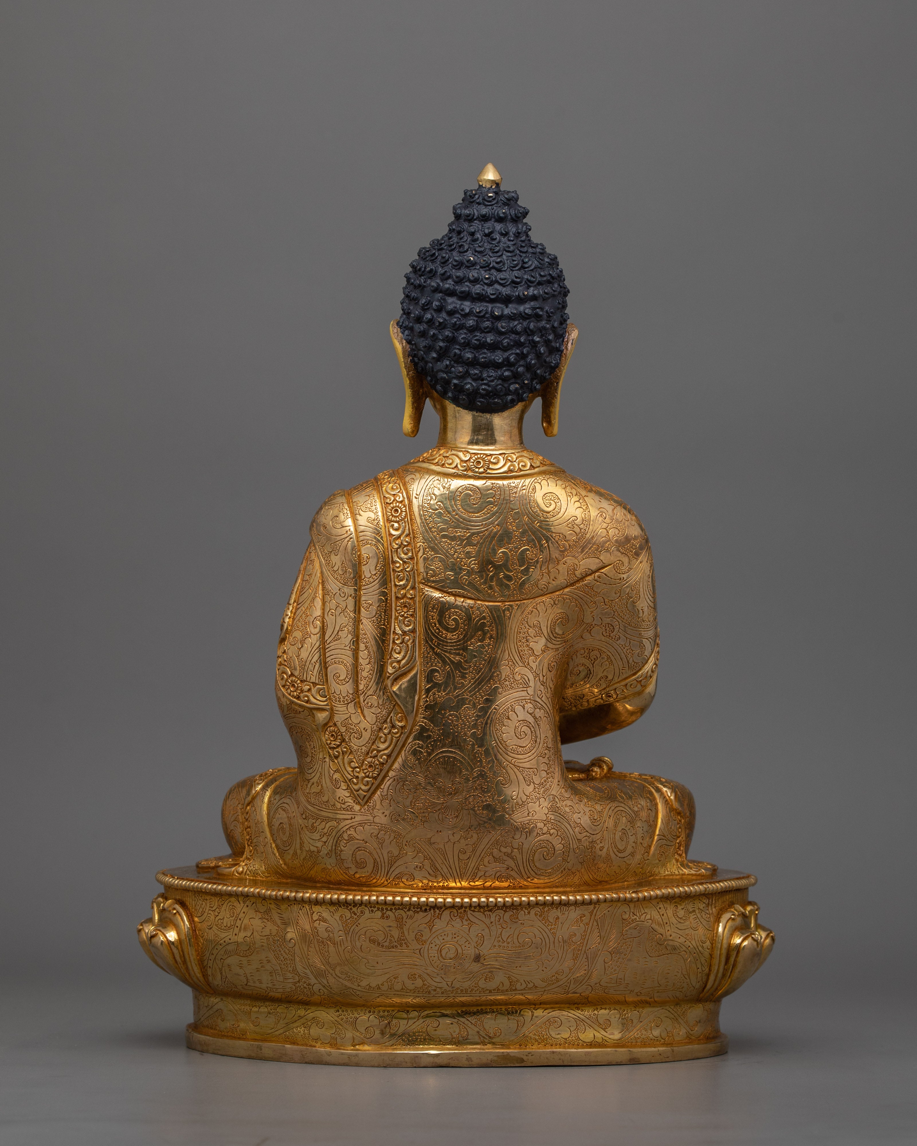 Tibetan Buddha Amitabha Figurine | Buddha of Infinite Light and Wisdom