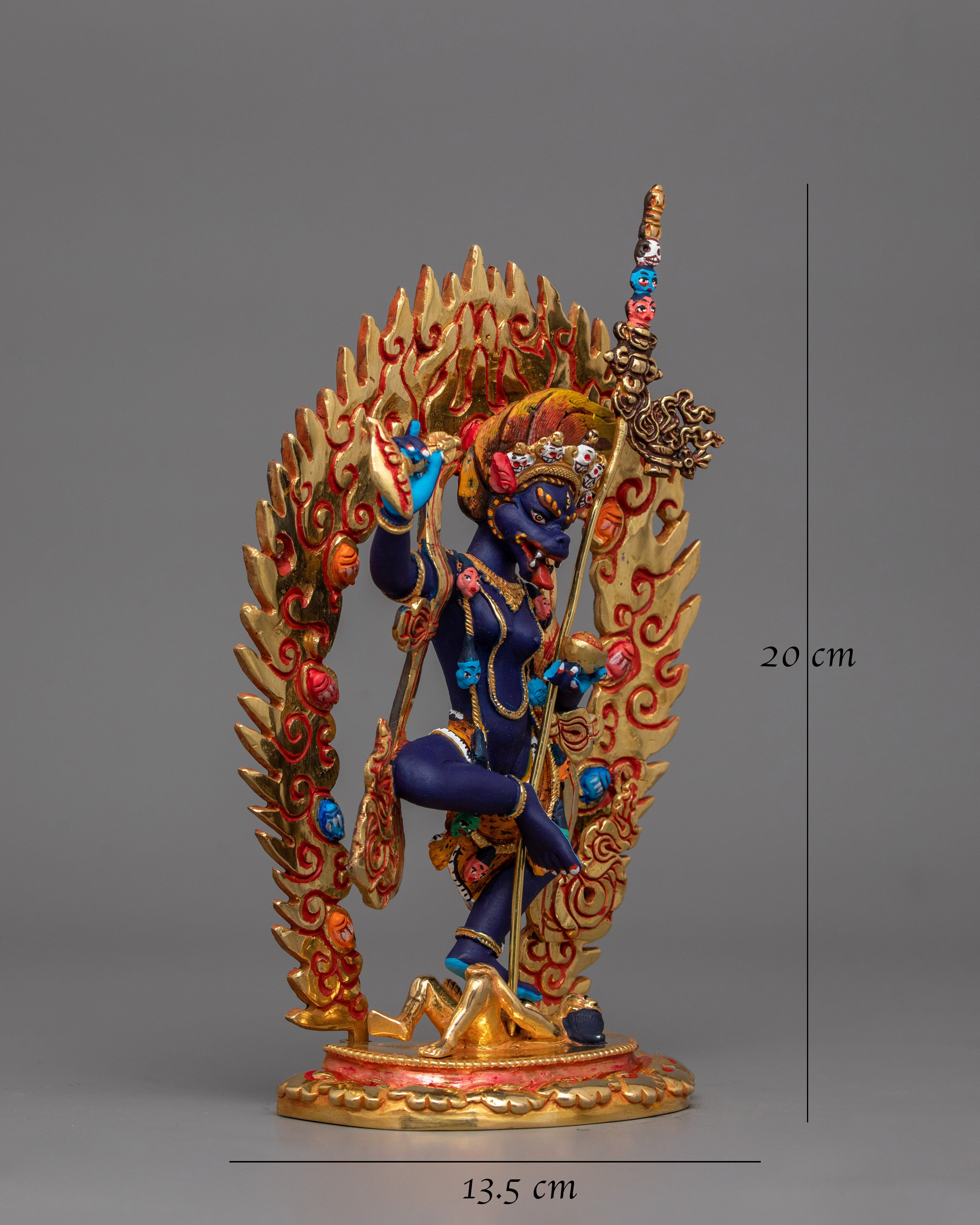 sculpture-of-simha-mukha