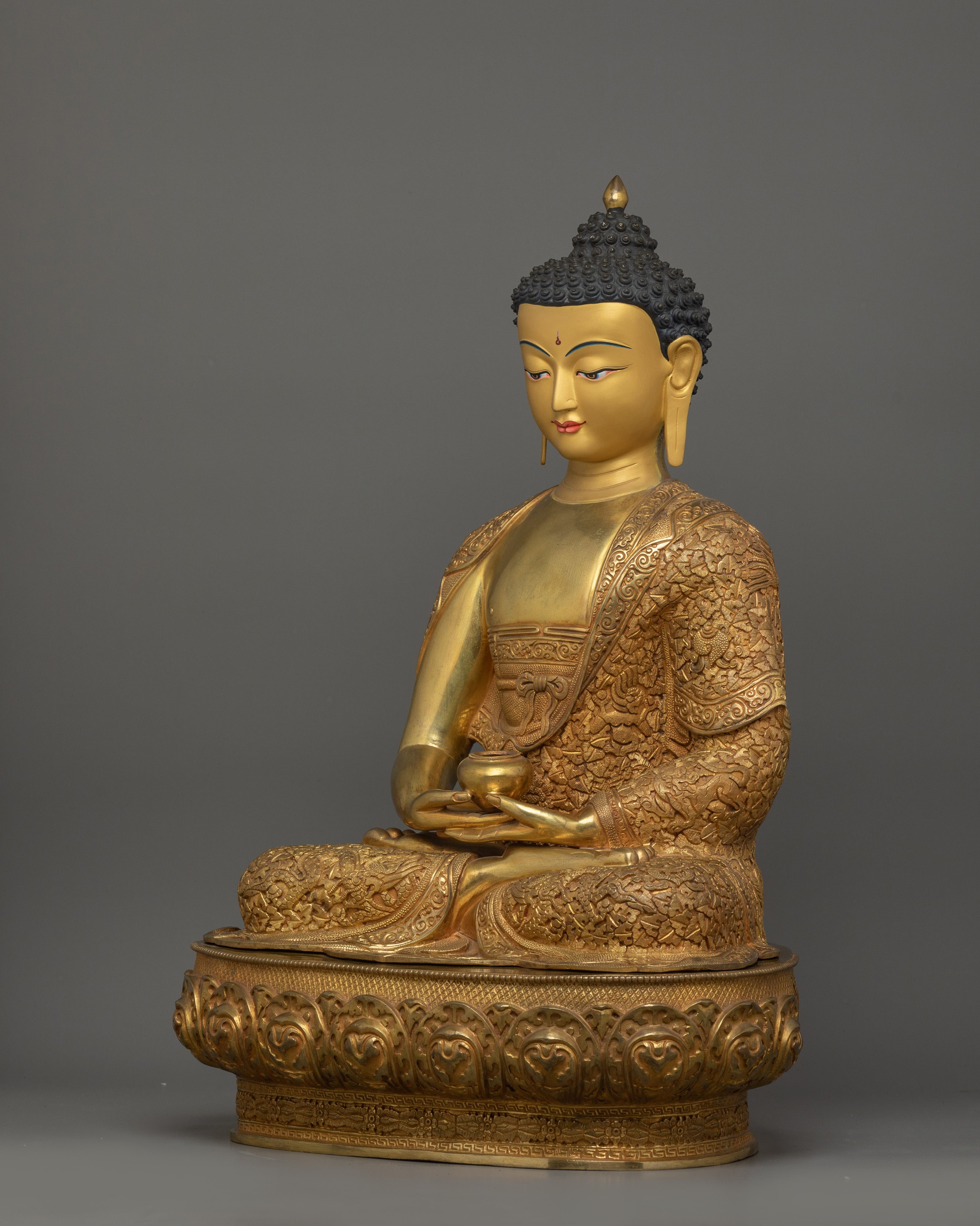 Himalayan Statue of Infinite Light Amitabha Buddha | Guide to Enlightenment and Peace