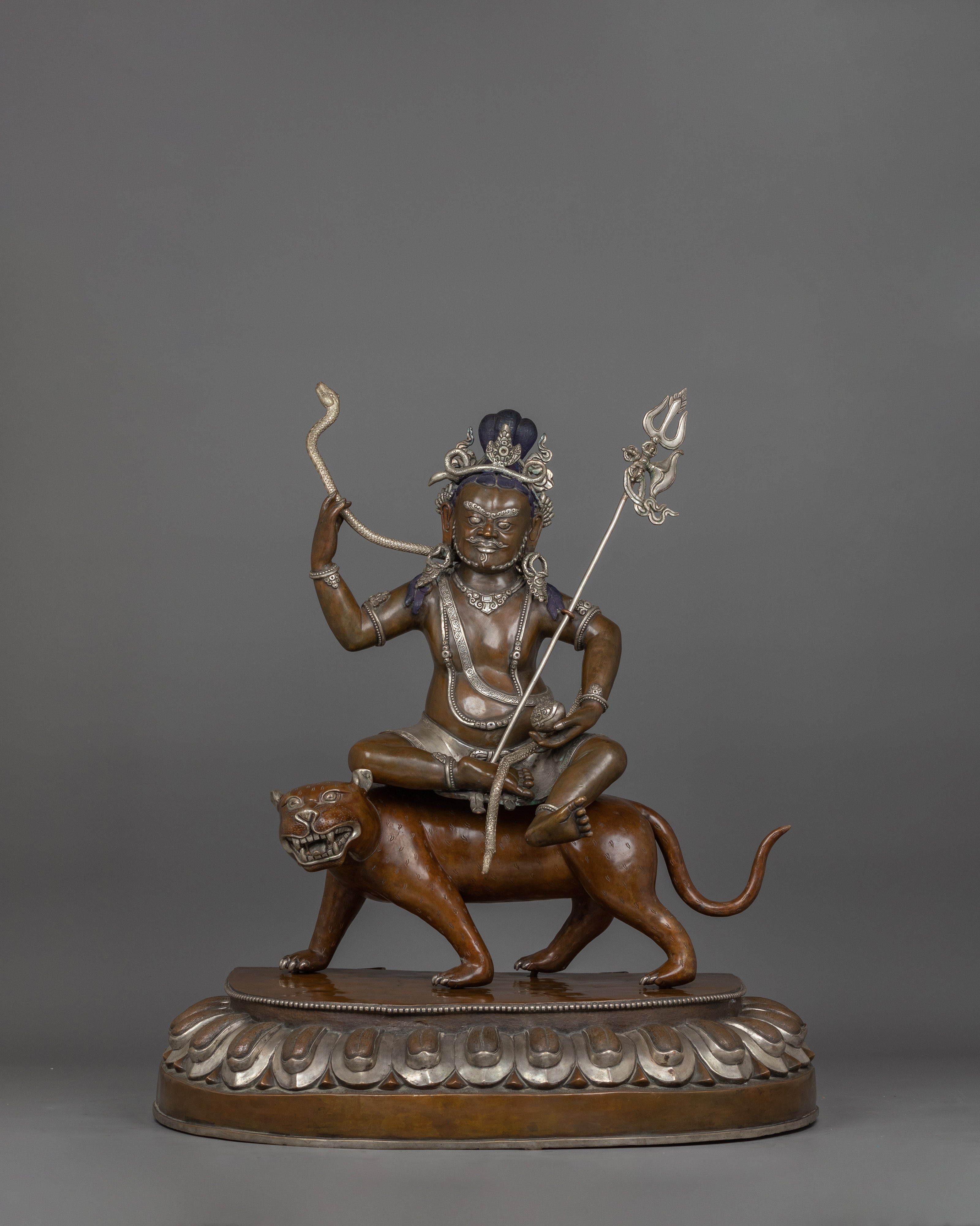 Handmade Dombi Heruka Statue | Fierce Protector Deity of Wisdom